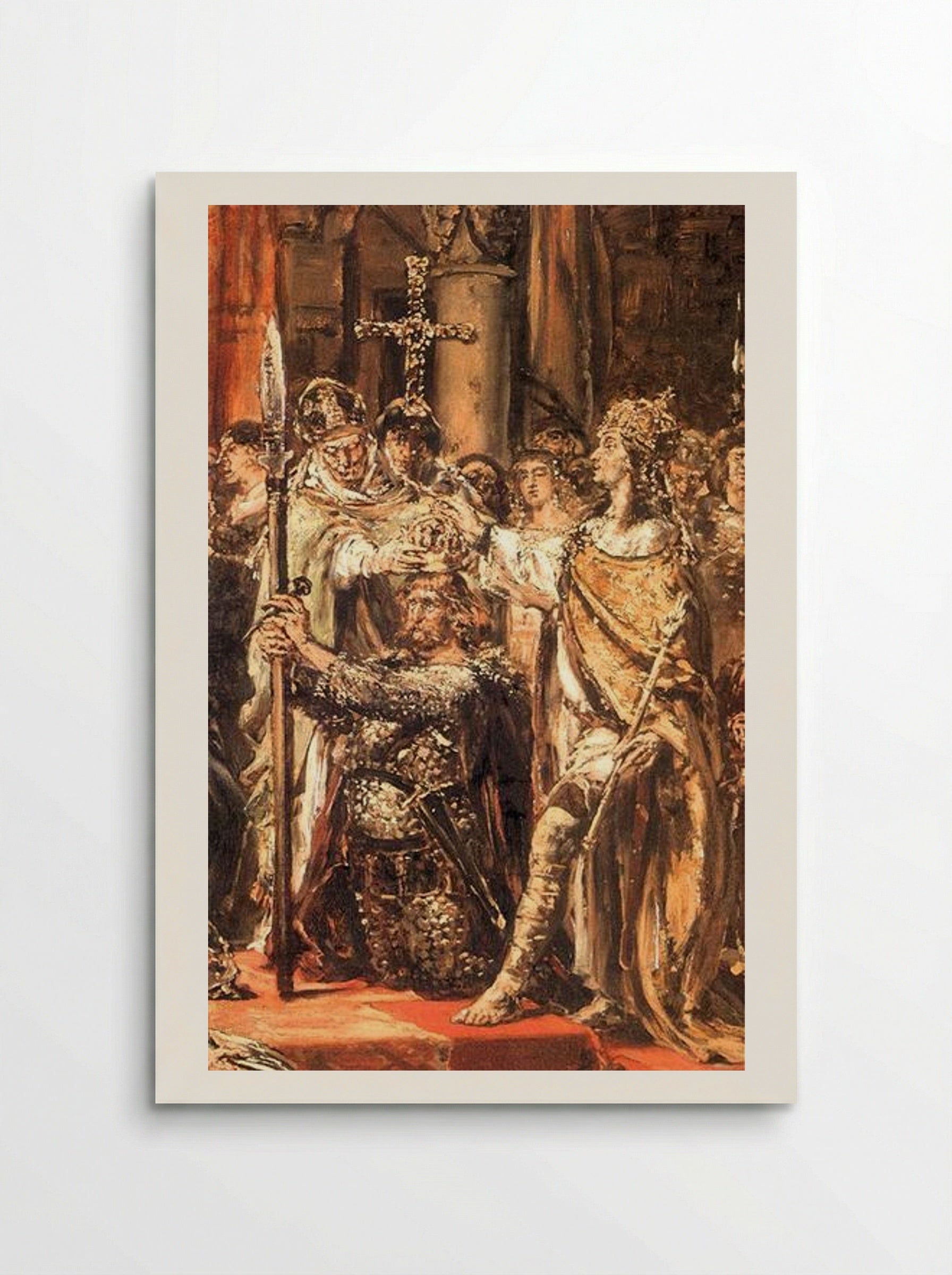 Coronation - Jan Matejko - Poster