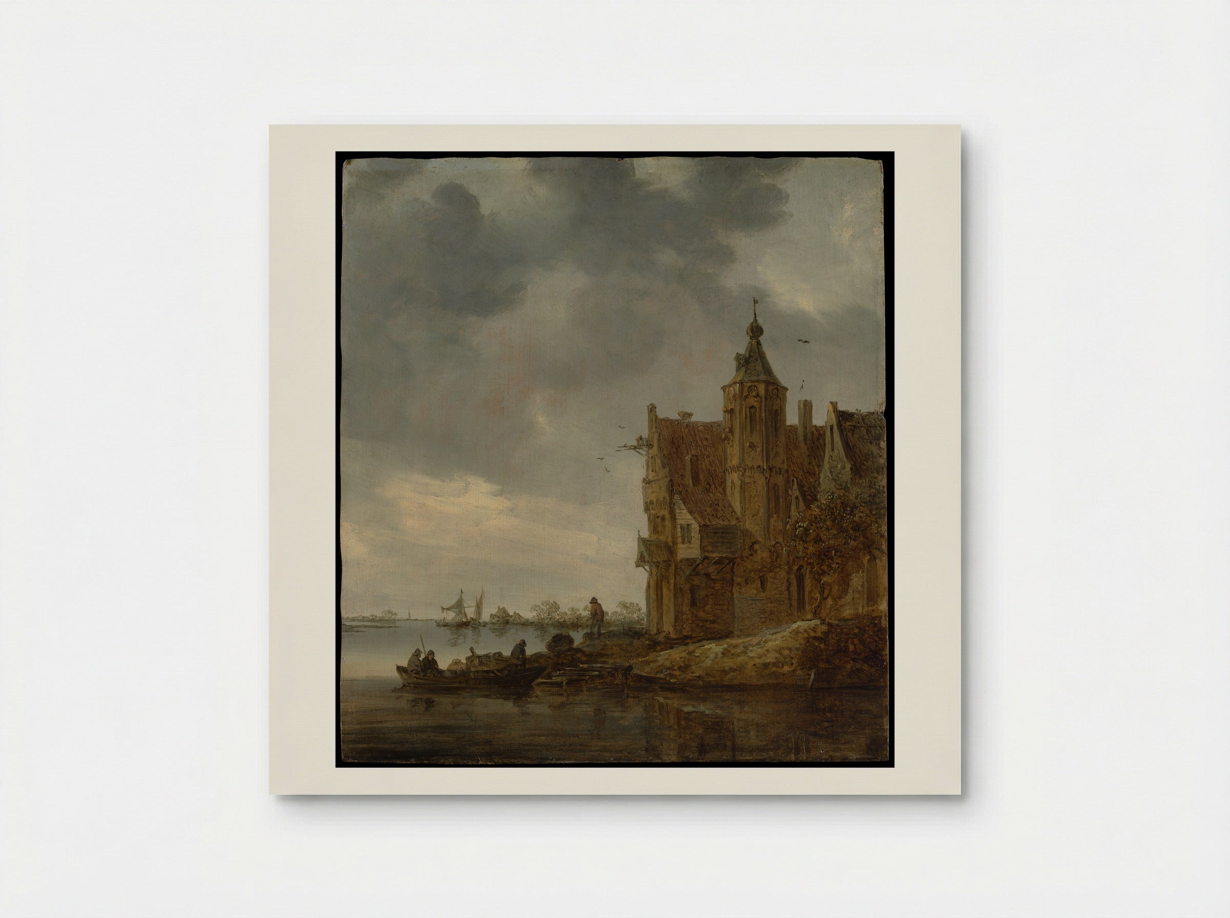 Country House near the Water - Jan van Goyen - Poster