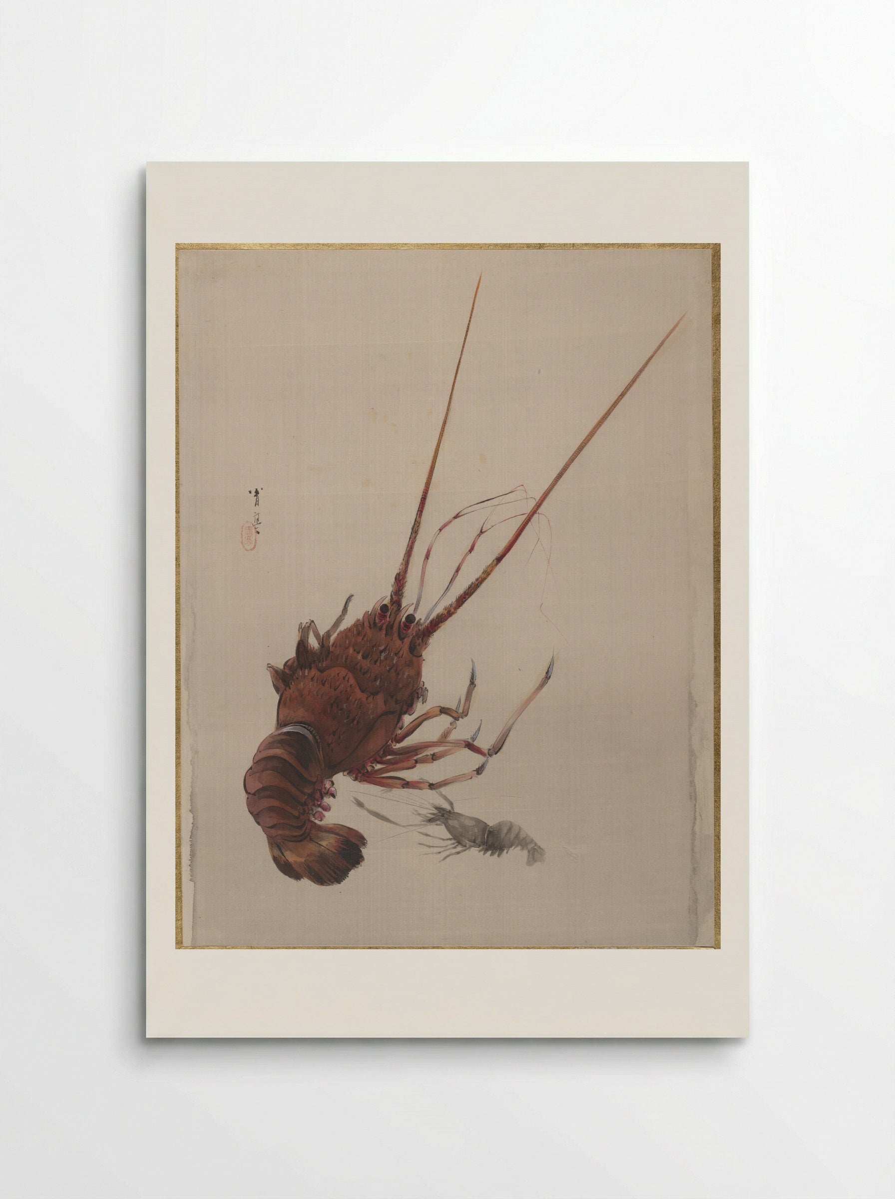 Crayfish - Watanabe Seitei - Poster