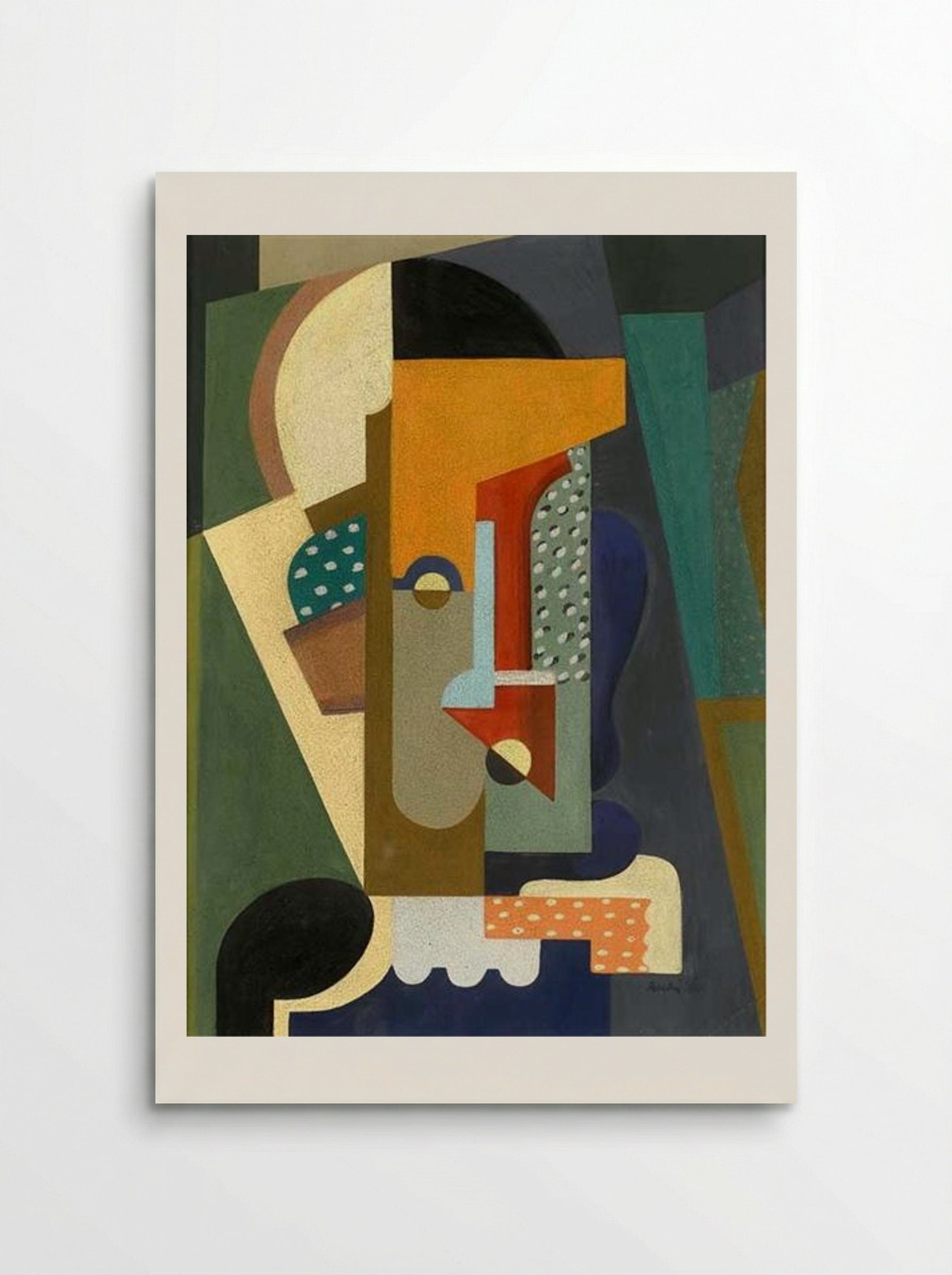 Cubist Composition - Auguste Herbin - Poster