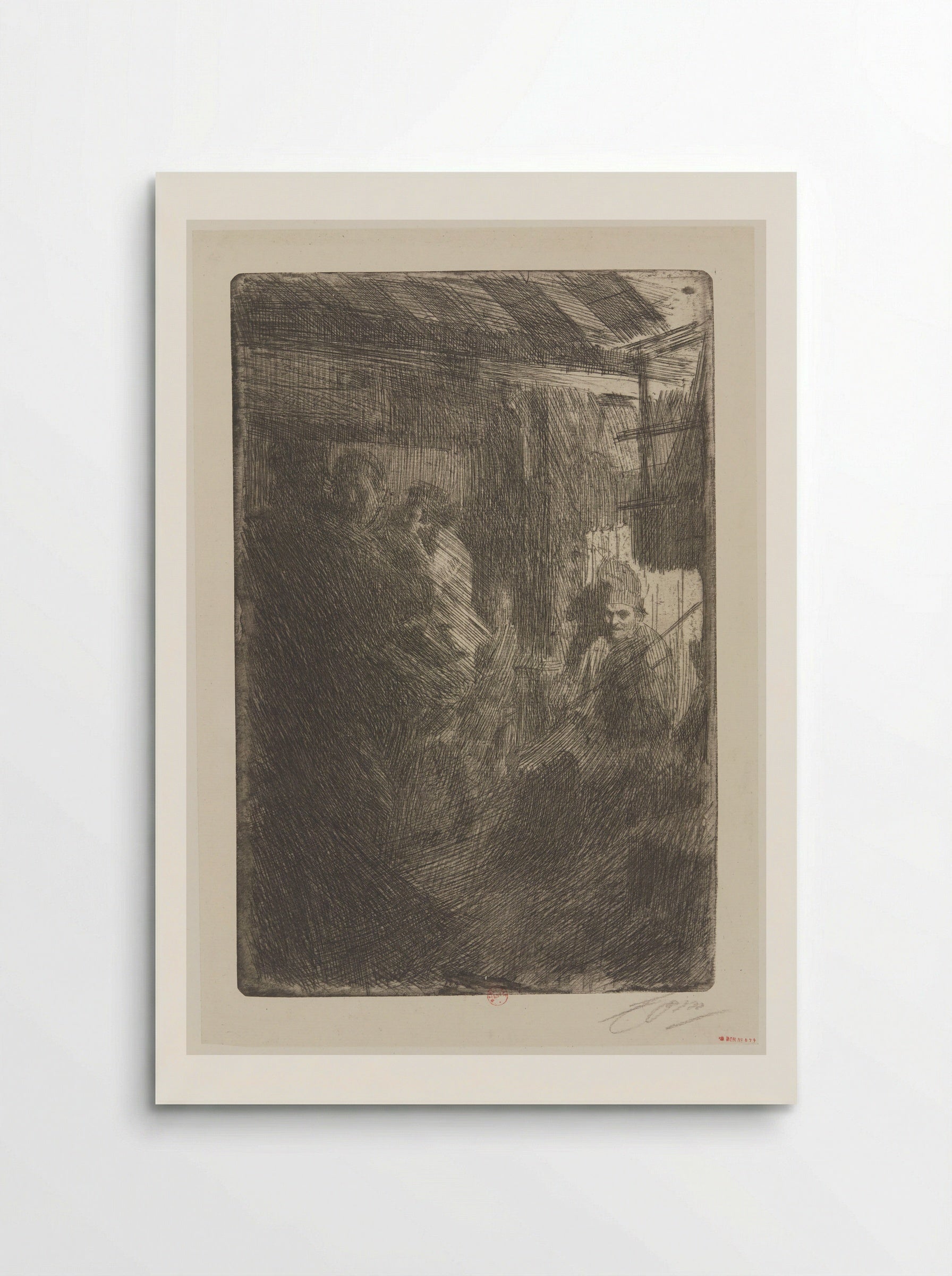 Dance in Gopsmor - Anders Zorn - Poster