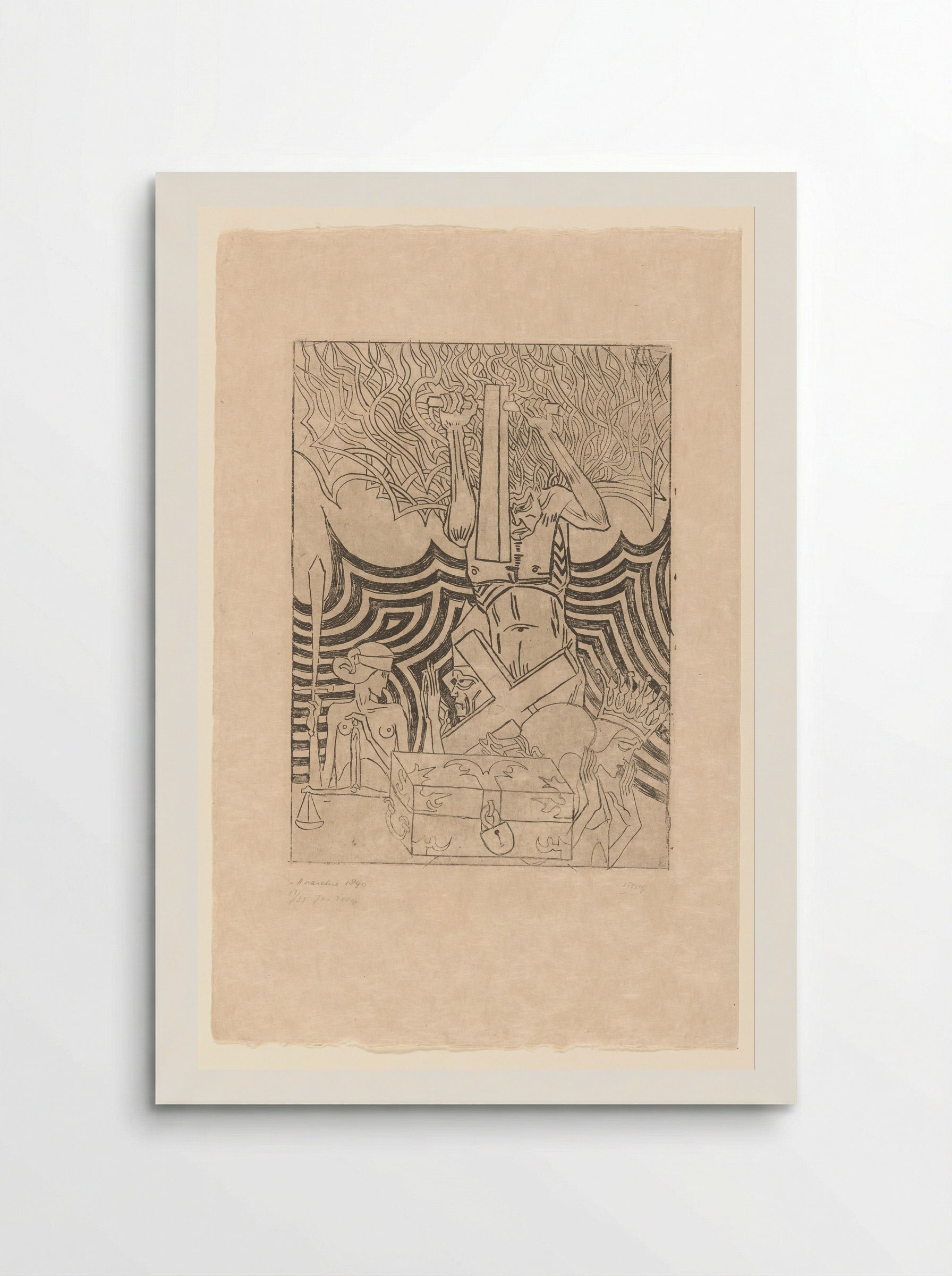 De Anarchie - Jan Toorop - Poster