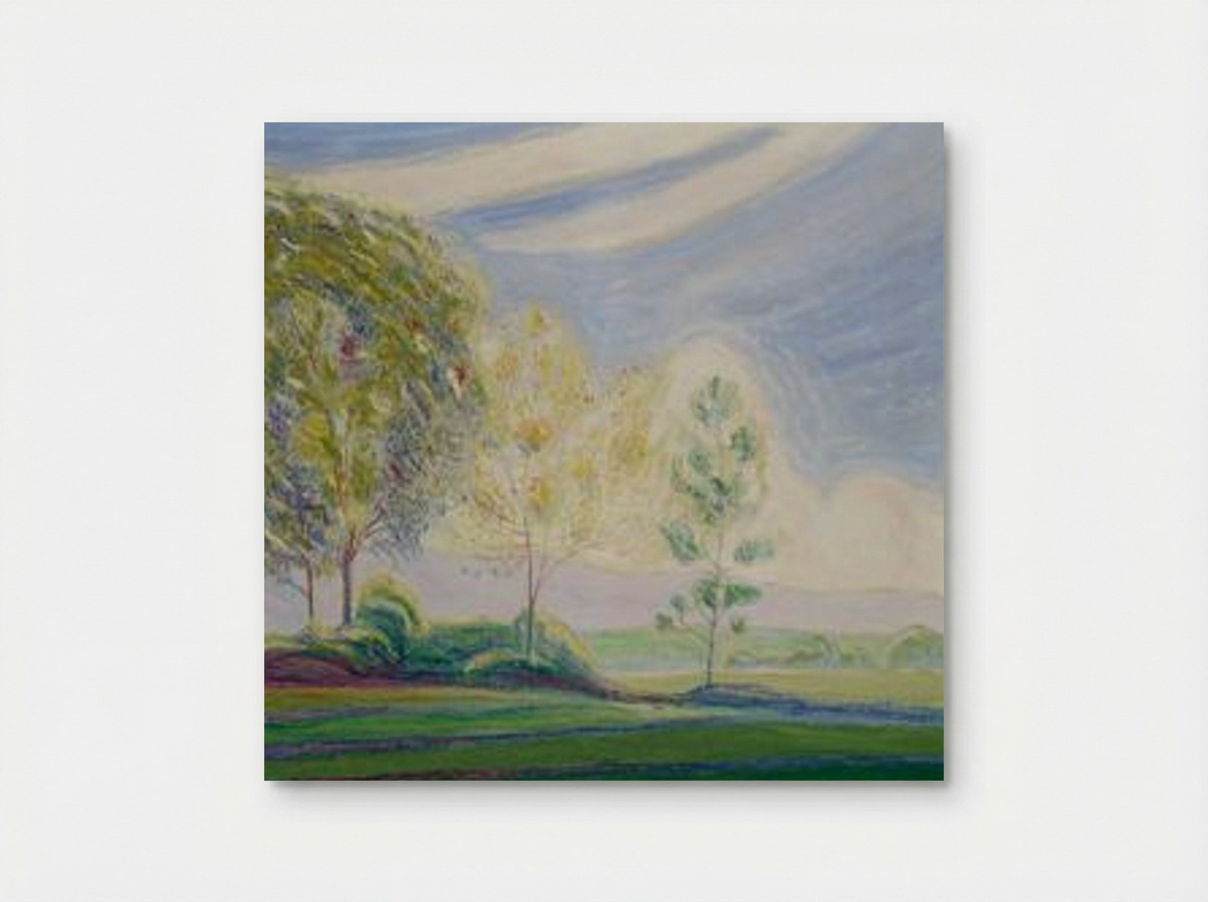 Dream Landscape with a Group of Trees - Albert Trachsel - Poster