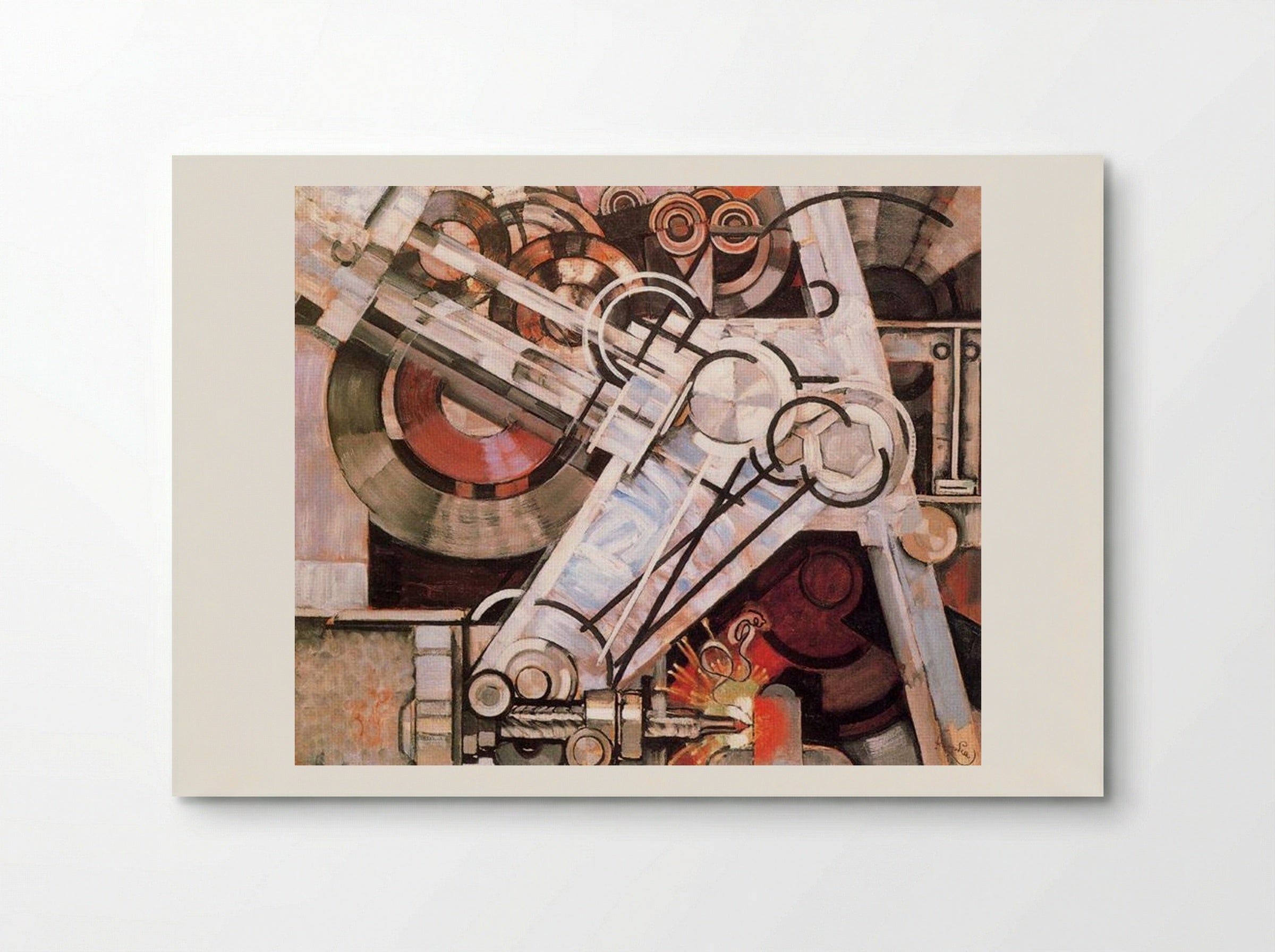 Drill - František Kupka - Poster