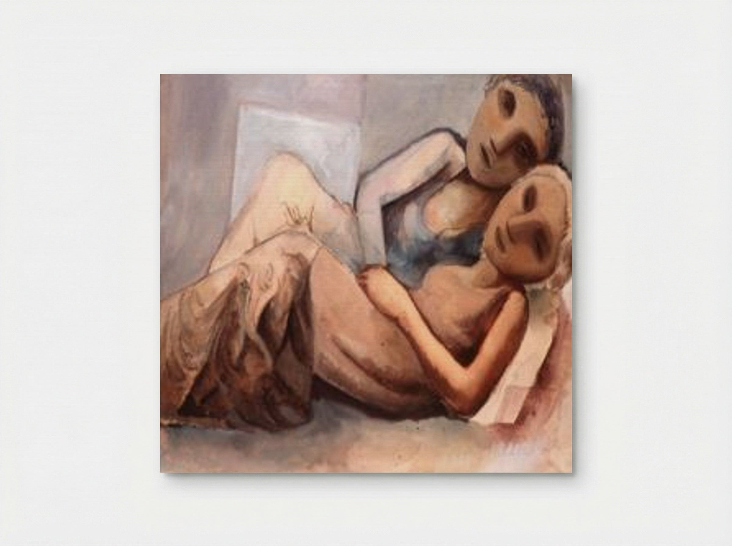 Duas Figuras - Lasar Segall - Poster
