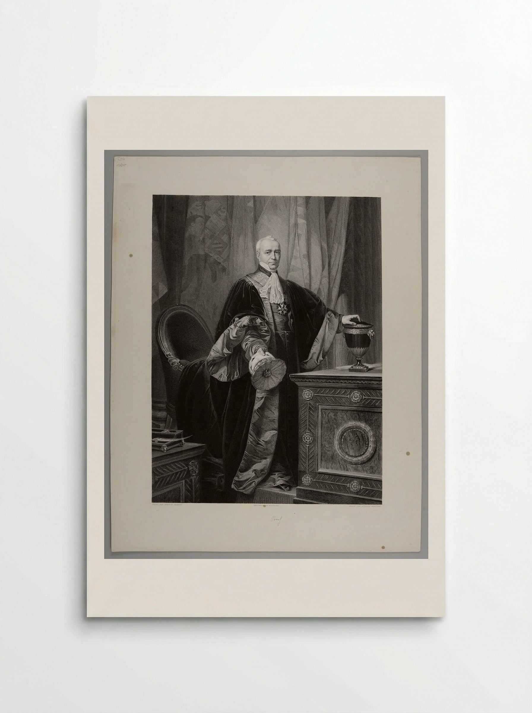 Duke Pasquier - Achille Louis Martinet - Poster