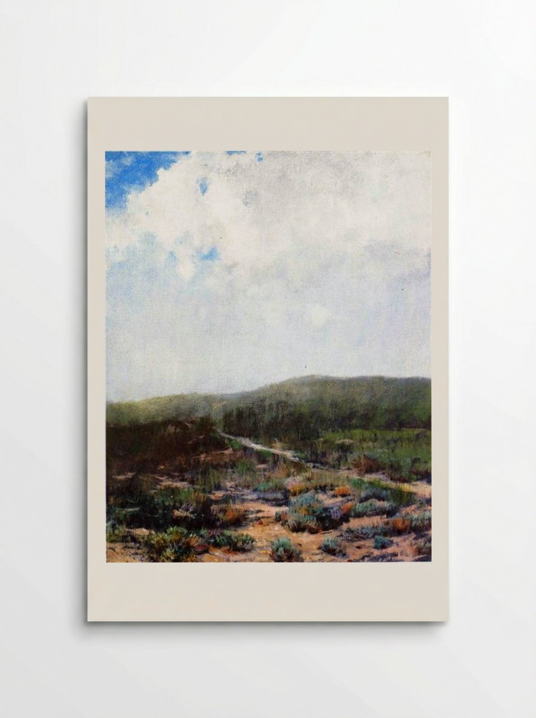 Dunes at Shinnecock - William Merritt Chase - Poster