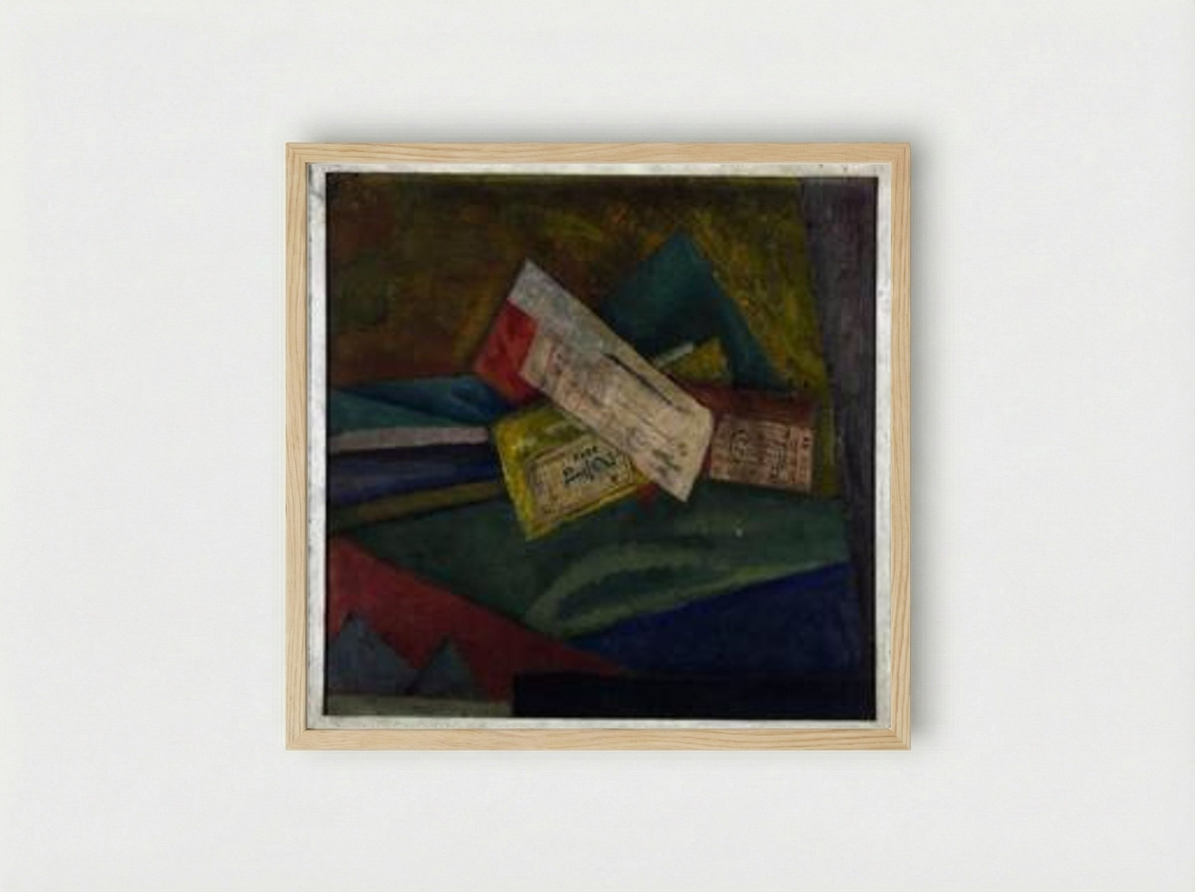 Essay in Abstract Design - Roger Fry - Framed Print Wood