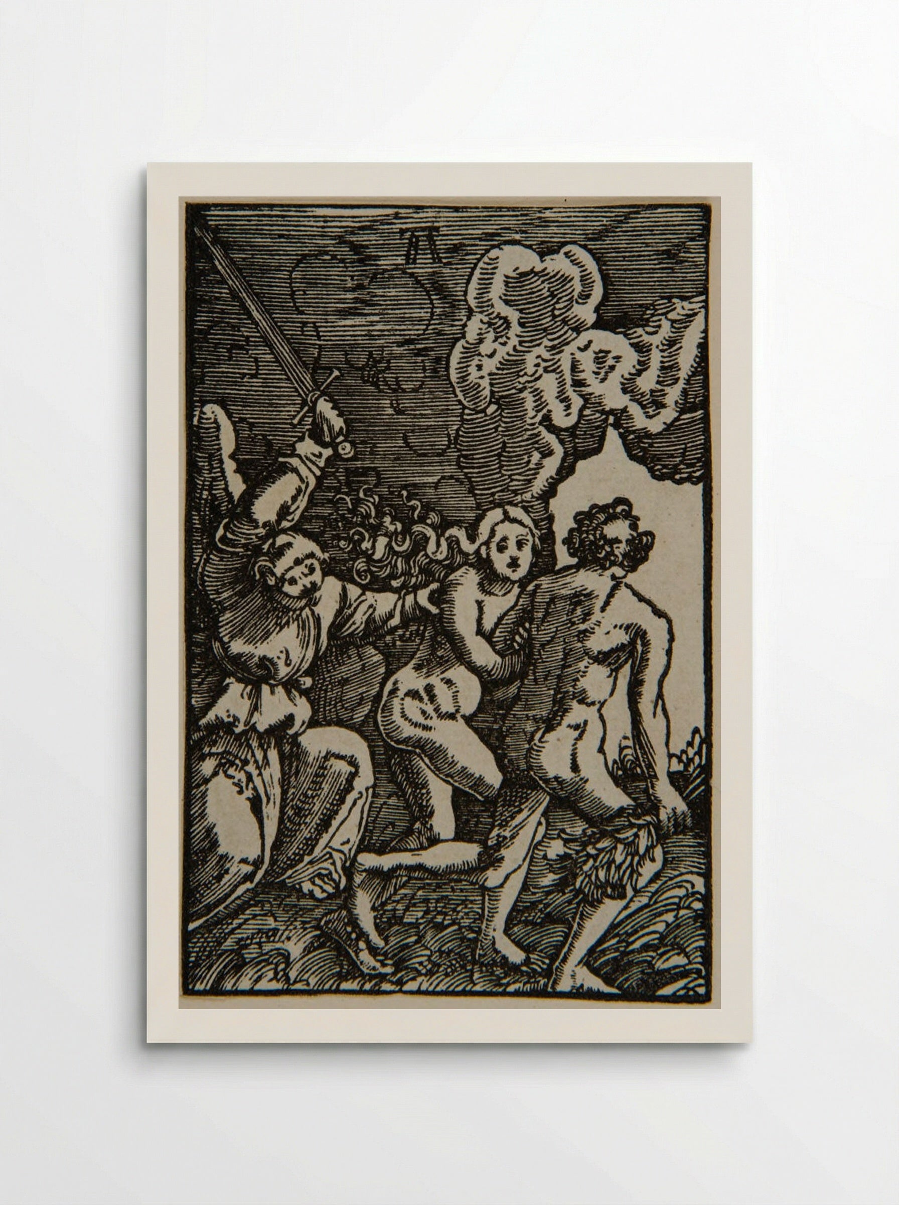 Expulsion from Paradise - Albrecht Altdorfer - Poster
