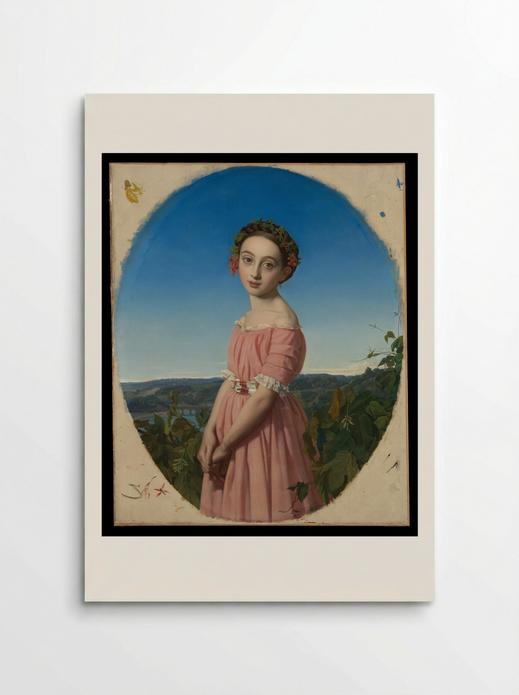 Faustine Léo - Henri Lehmann - Poster