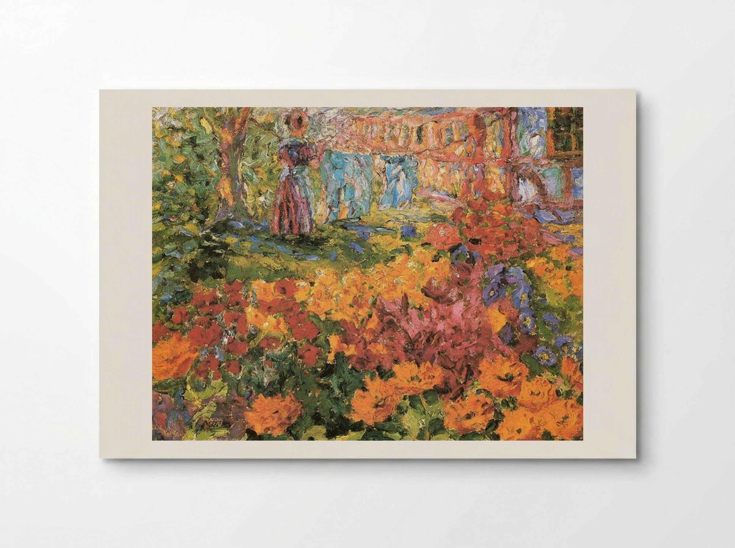 Flower Garden - Emil Nolde - Poster