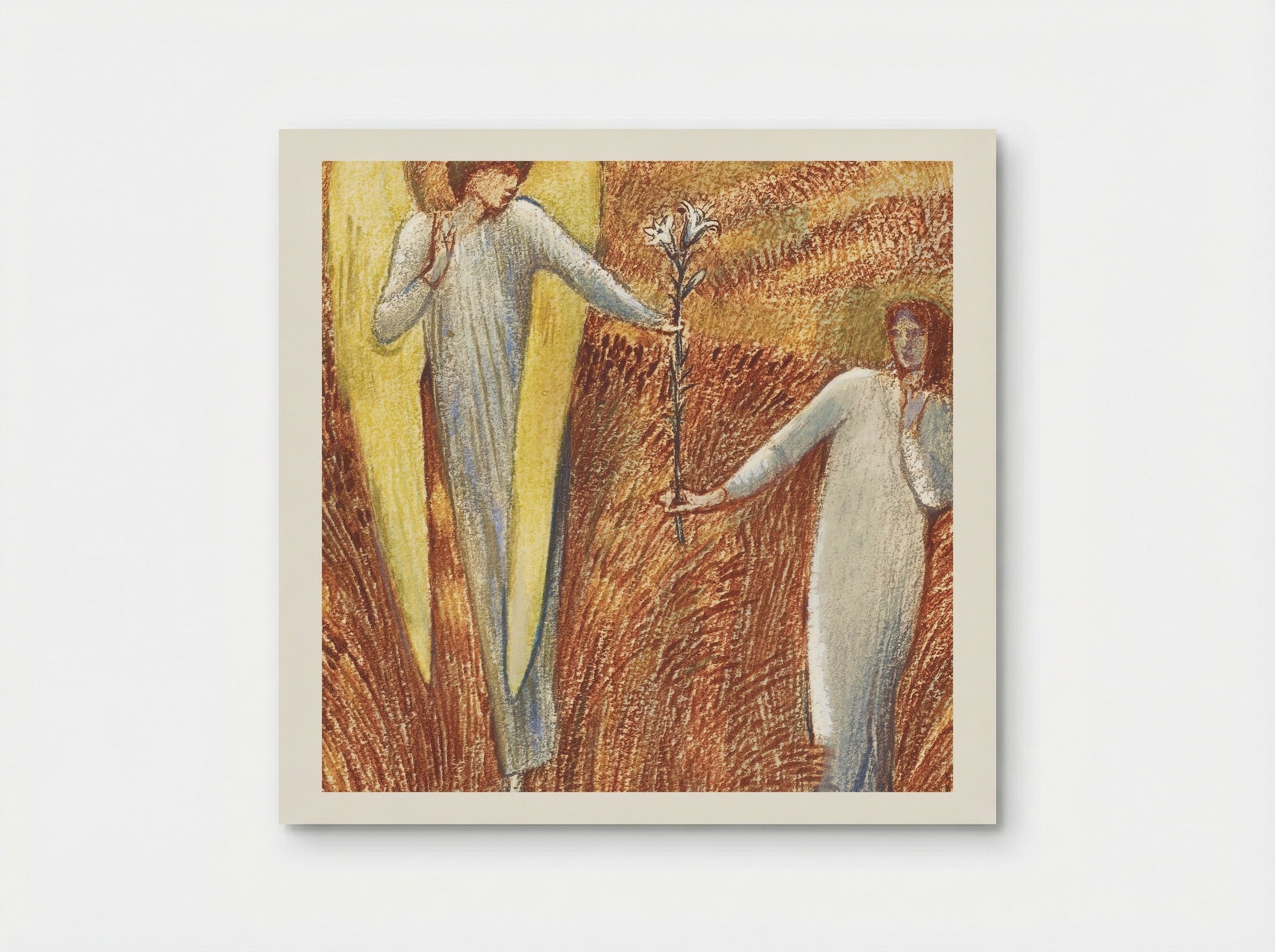 Flower of God - Edward Burne-Jones - Poster