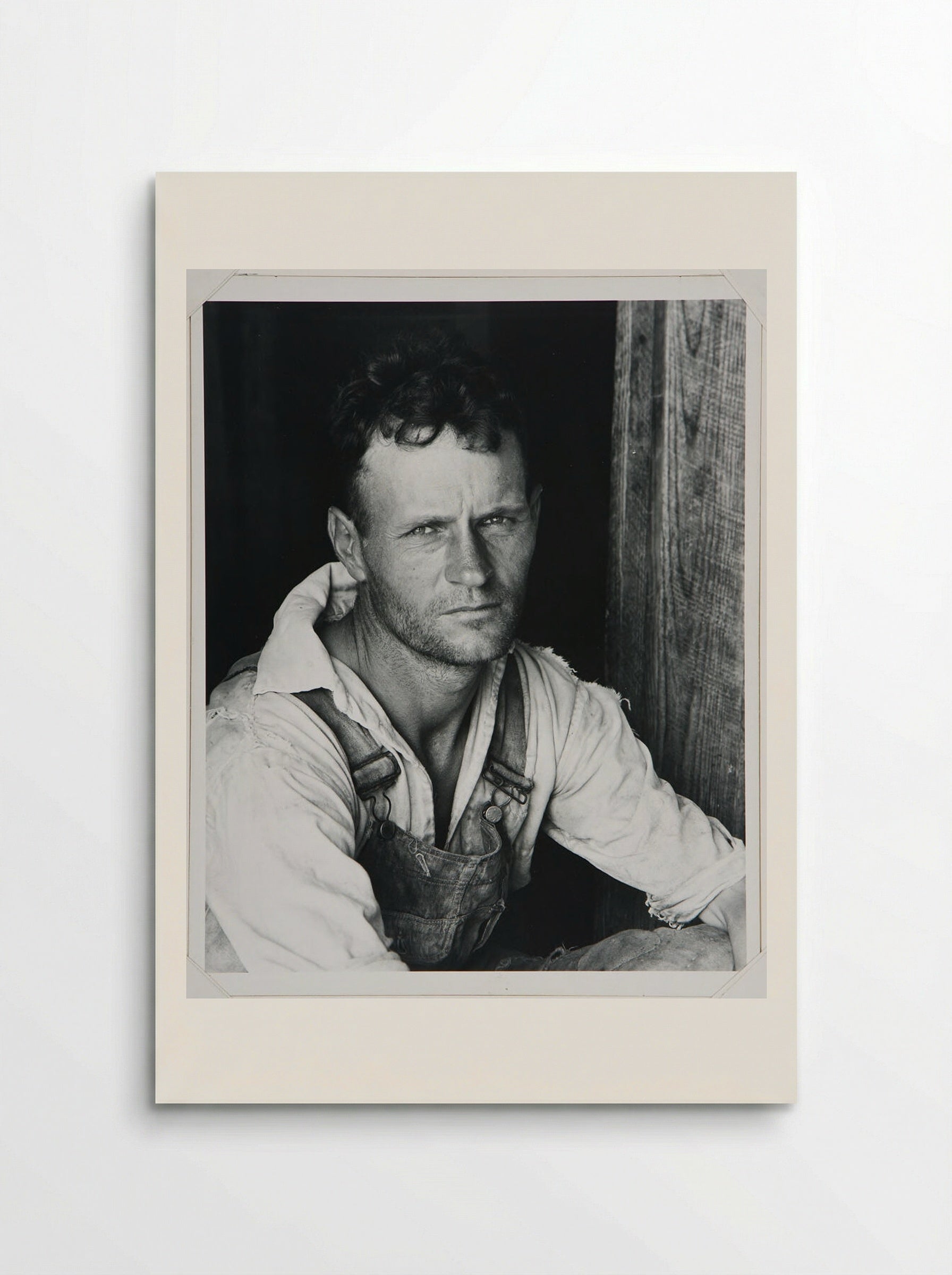 Floyd Burroughs - Walker Evans - Poster