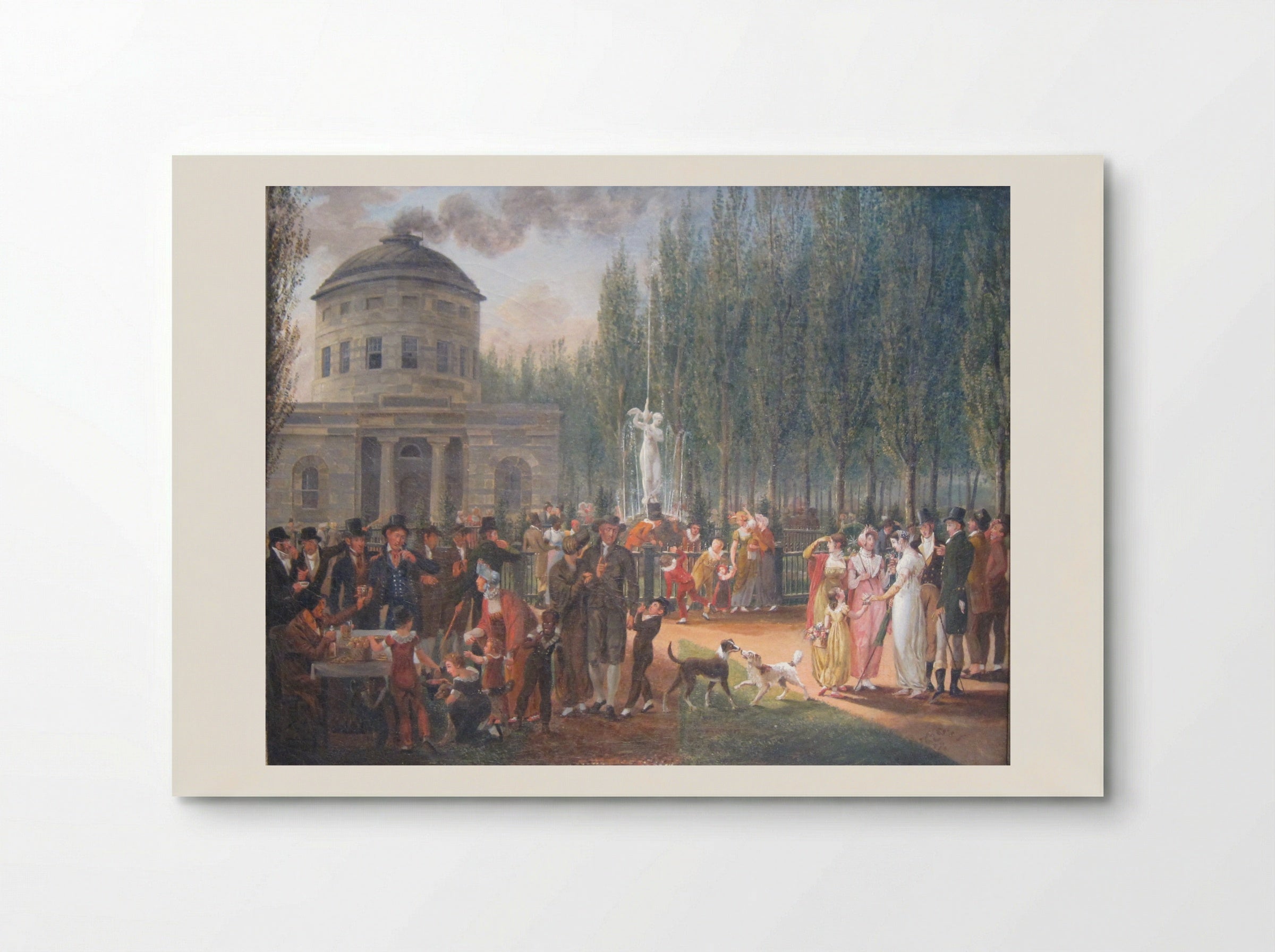 Fourth of July in Centre Square, Philadelphia - John Lewis Krimmel - Poster