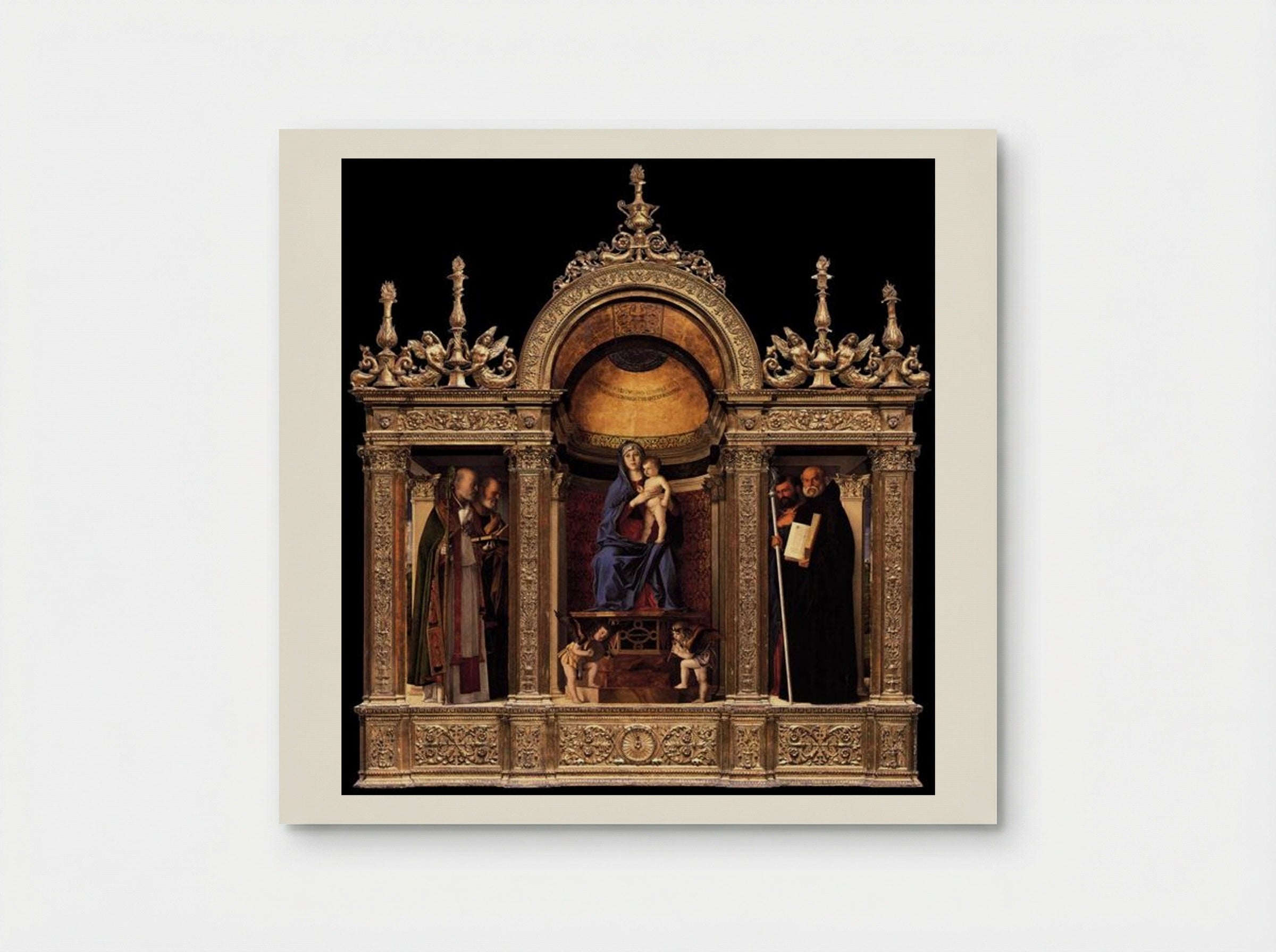 Frari Triptych - Giovanni Bellini - Poster