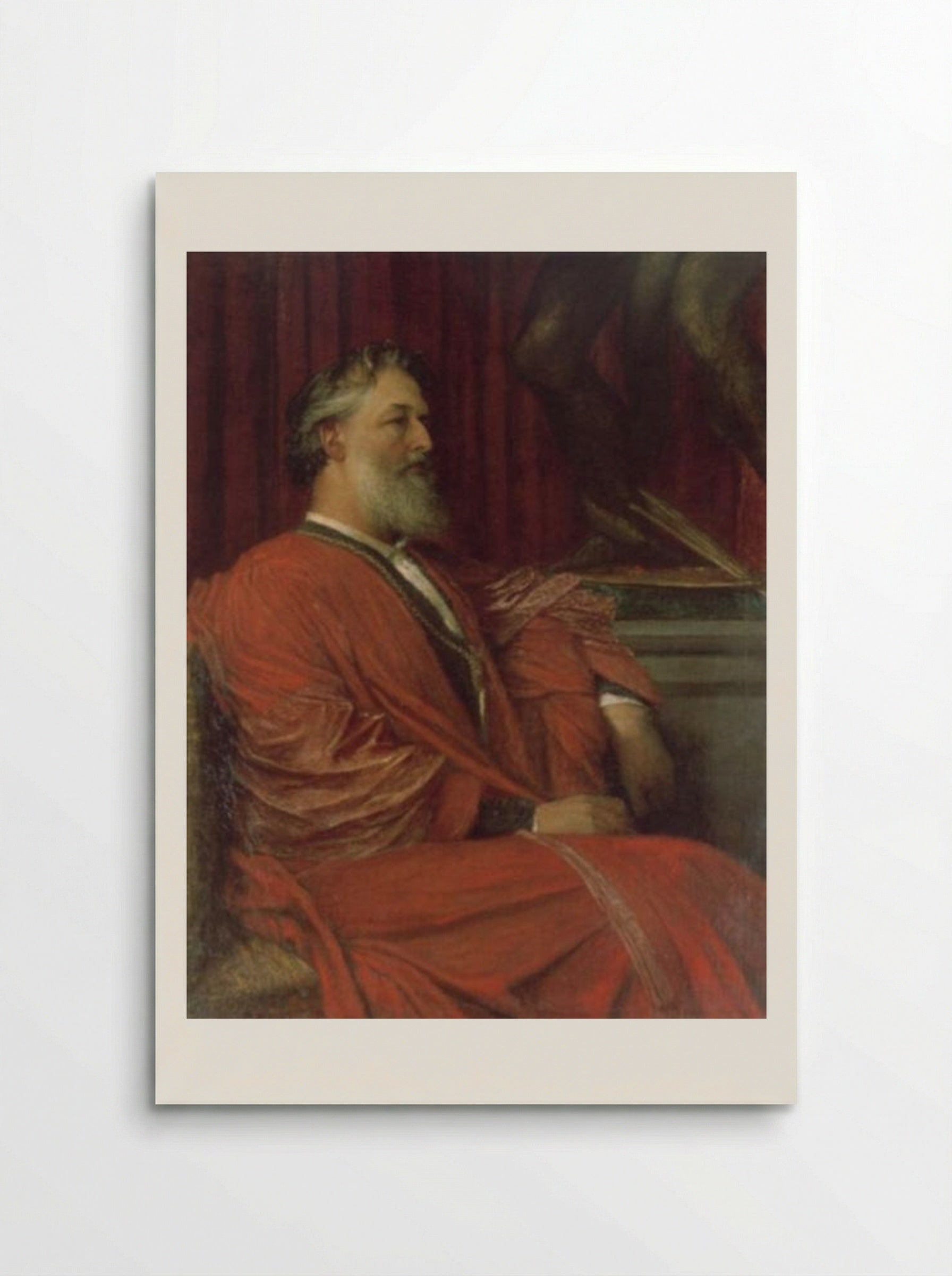 Frederic Lord Leighton (George Frederick Watts) - George Frederic Watts - Poster