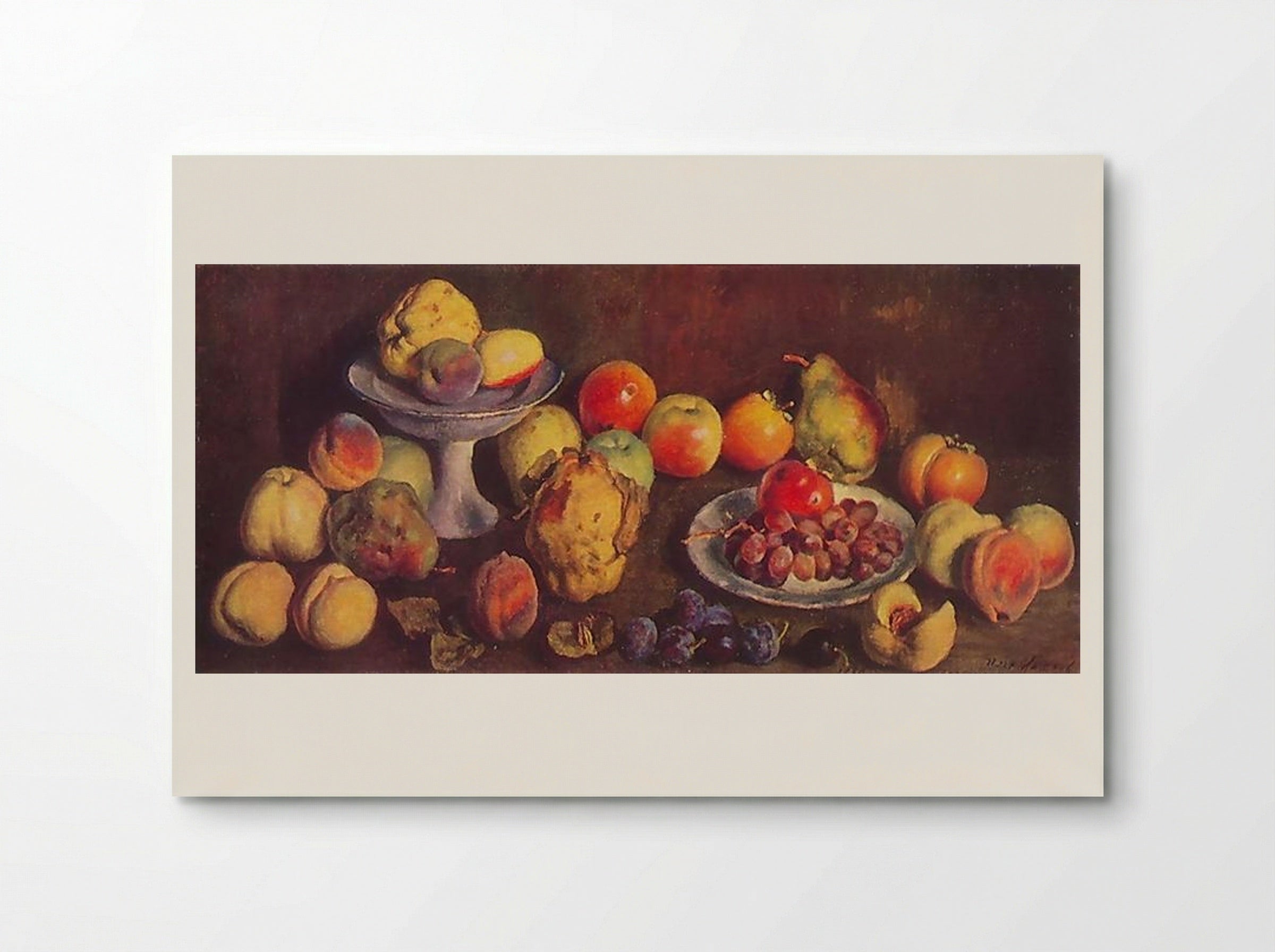 Fruits from the Agricultural Exhibition - Ilya Mashkov - Poster