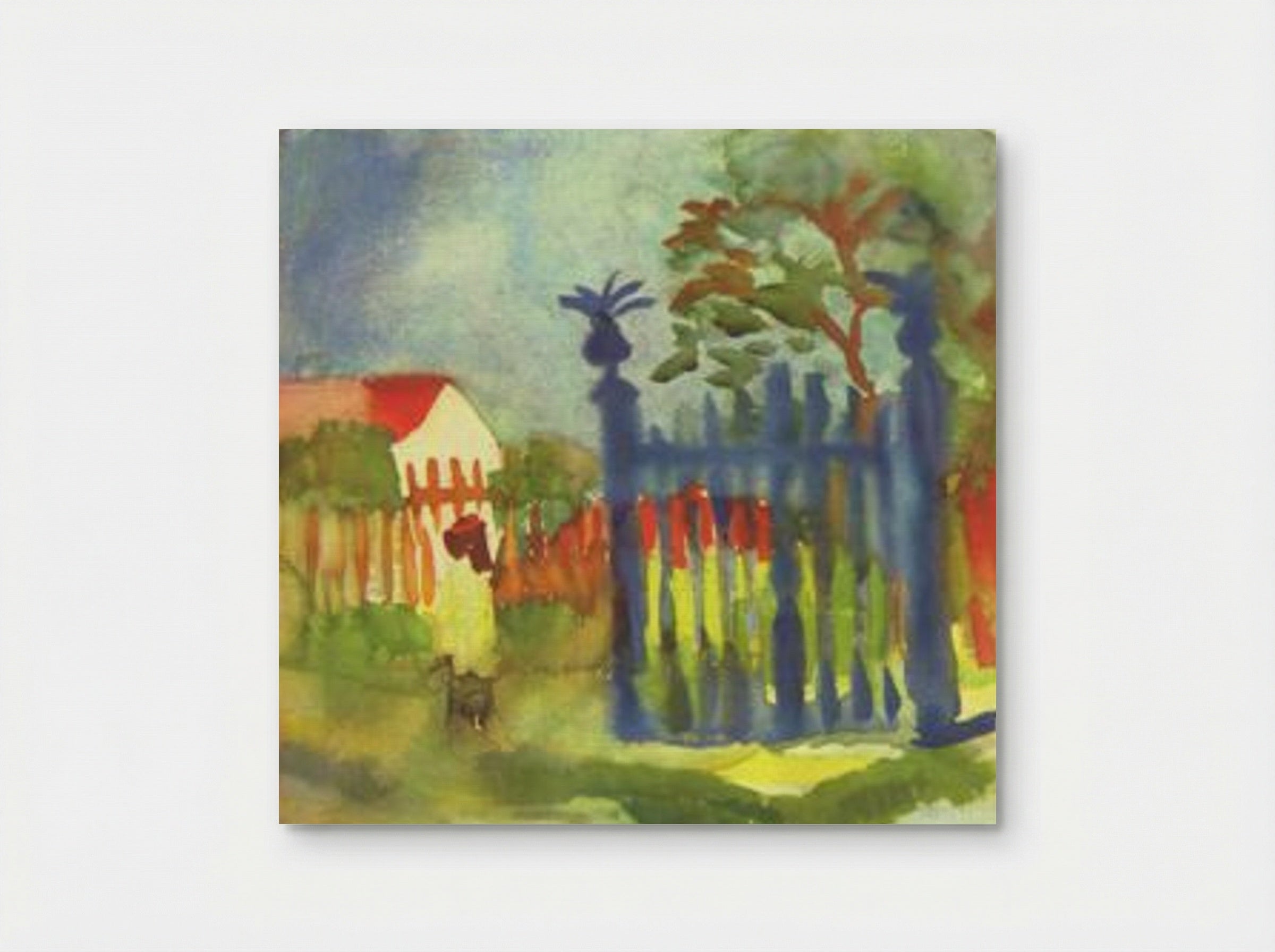 Gartentor (Garden Gate) - August Macke - Poster