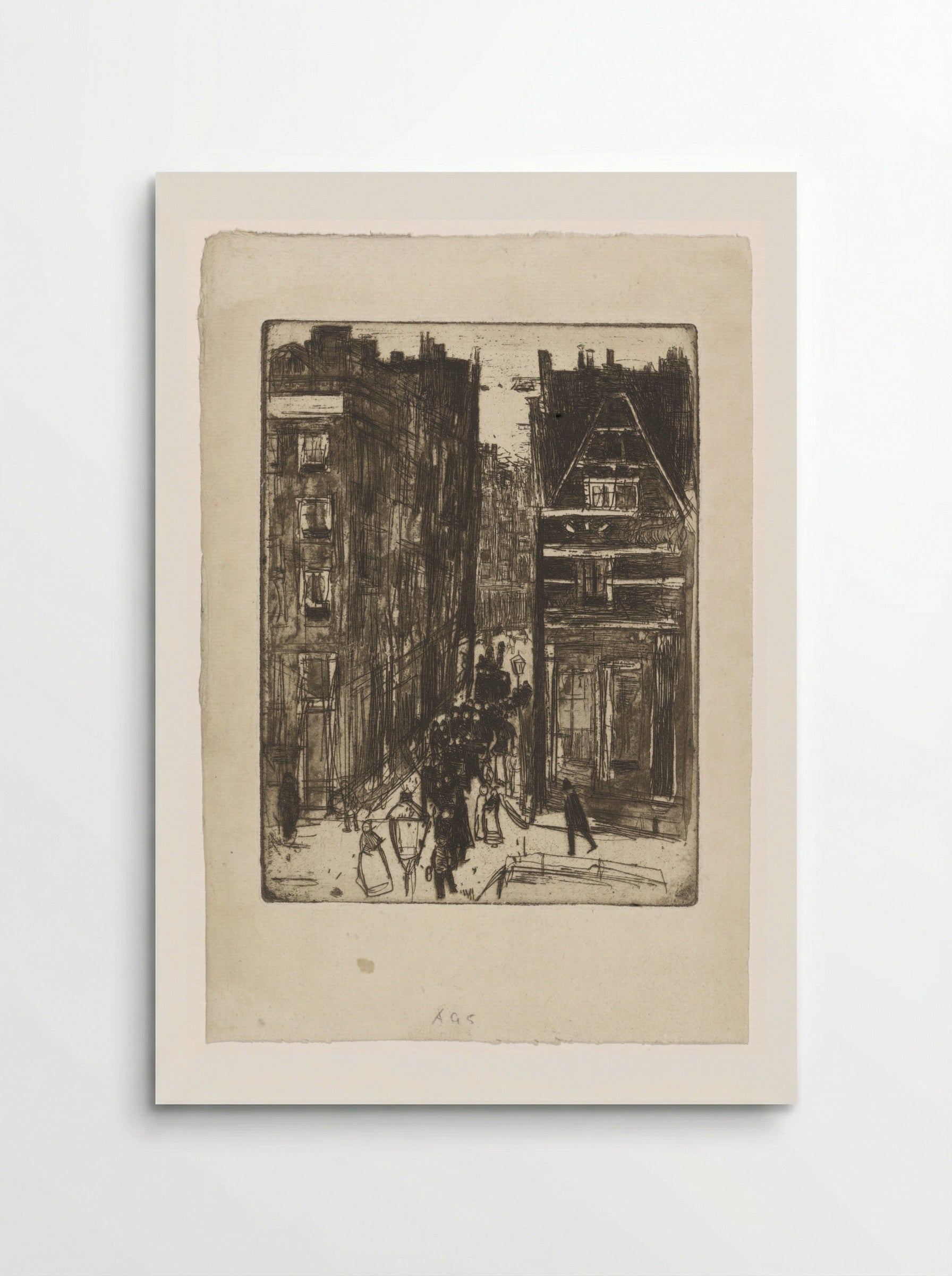 Gasthuismolensteeg in Amsterdam - Isaac Israels - Poster