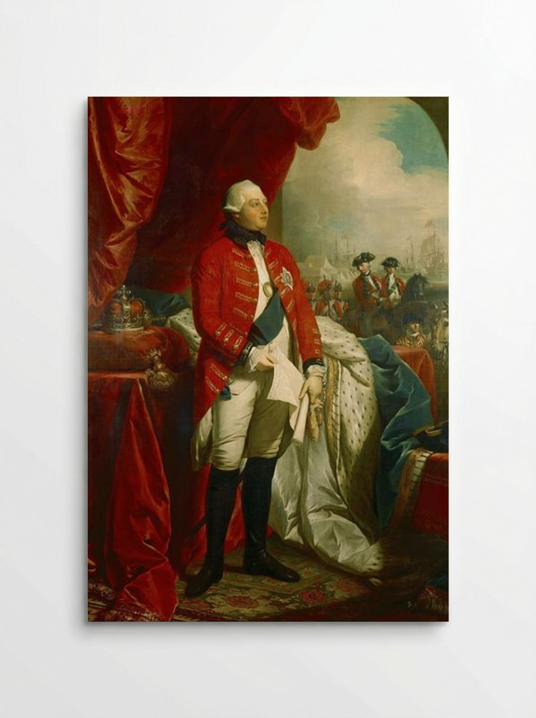 George III of the United Kingdom - Benjamin West - Poster