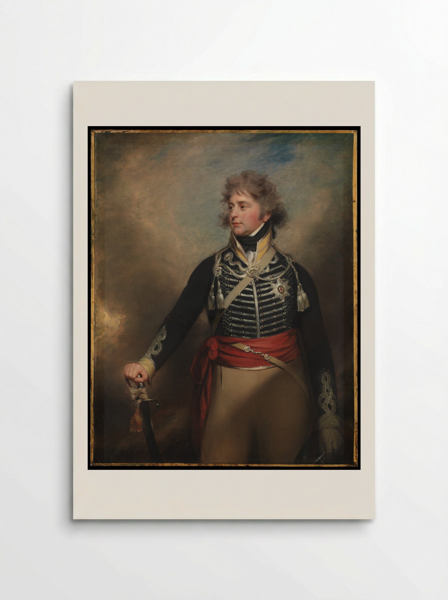 George IV, When Prince of Wales - Sir William Beechey - Poster