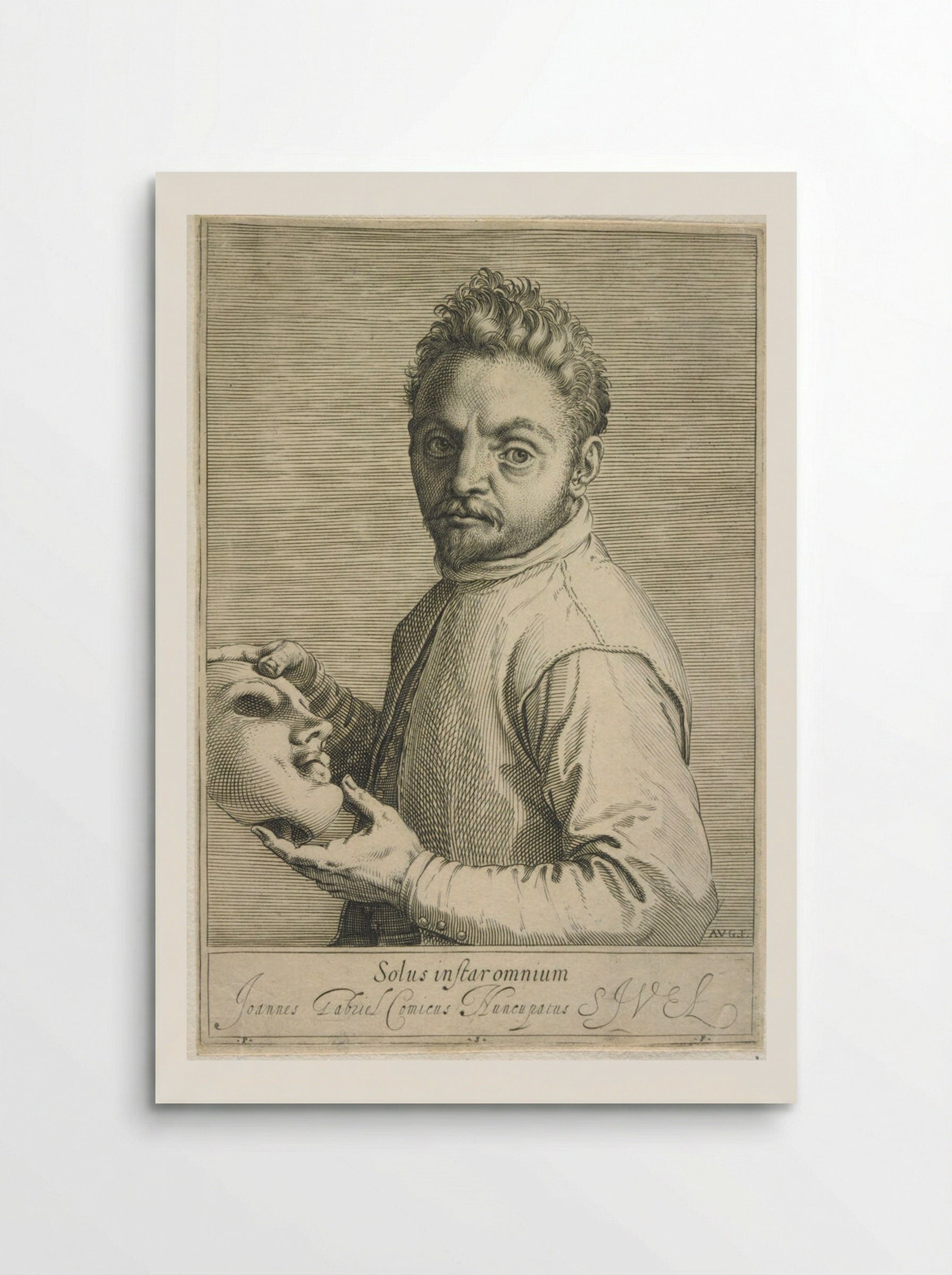 Giovanni Gabrielli, called il Sivello - Agostino Carracci - Poster