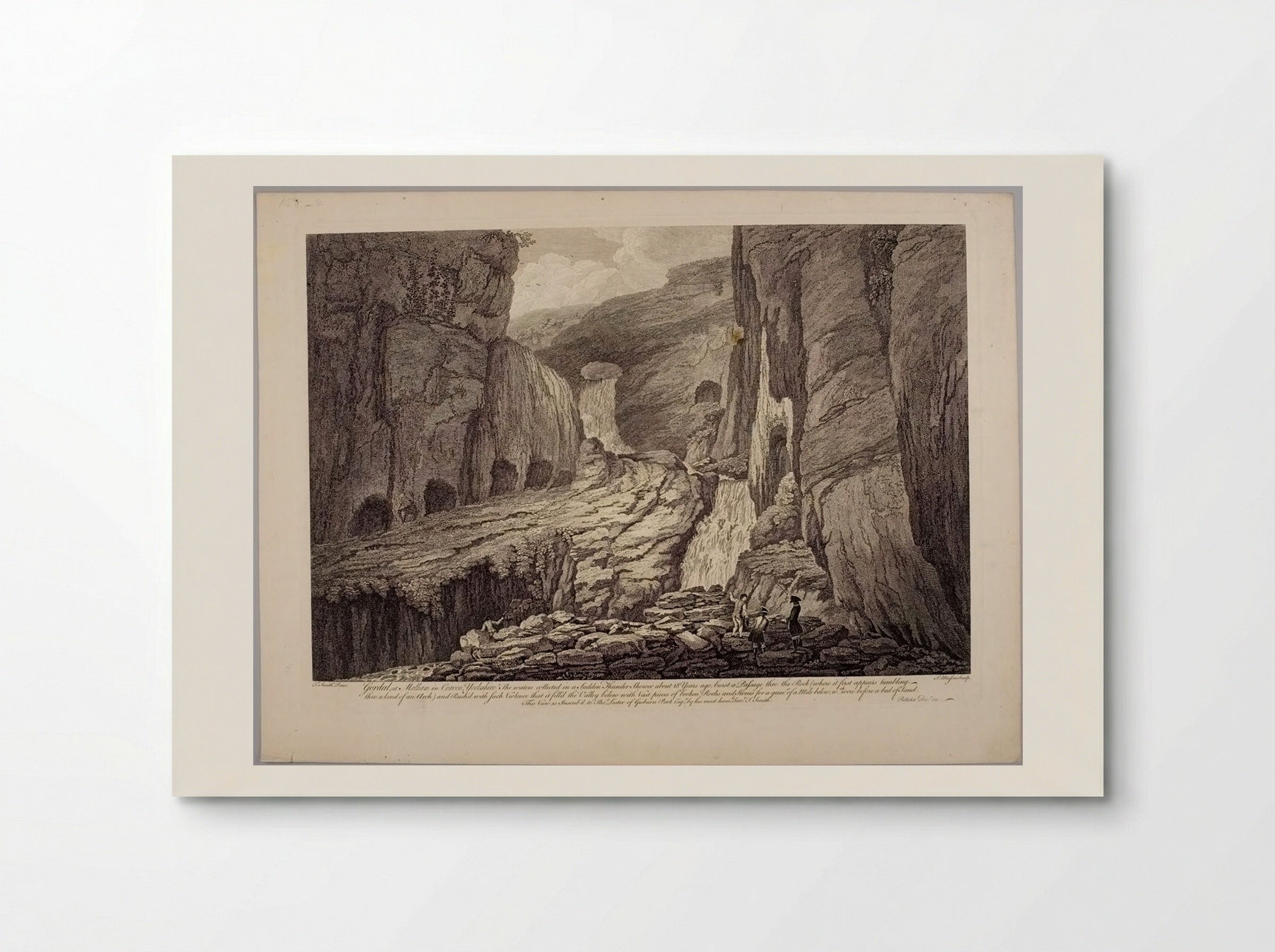 Gordal, at Malham in Craven, Yorkshire - James Mason - Poster