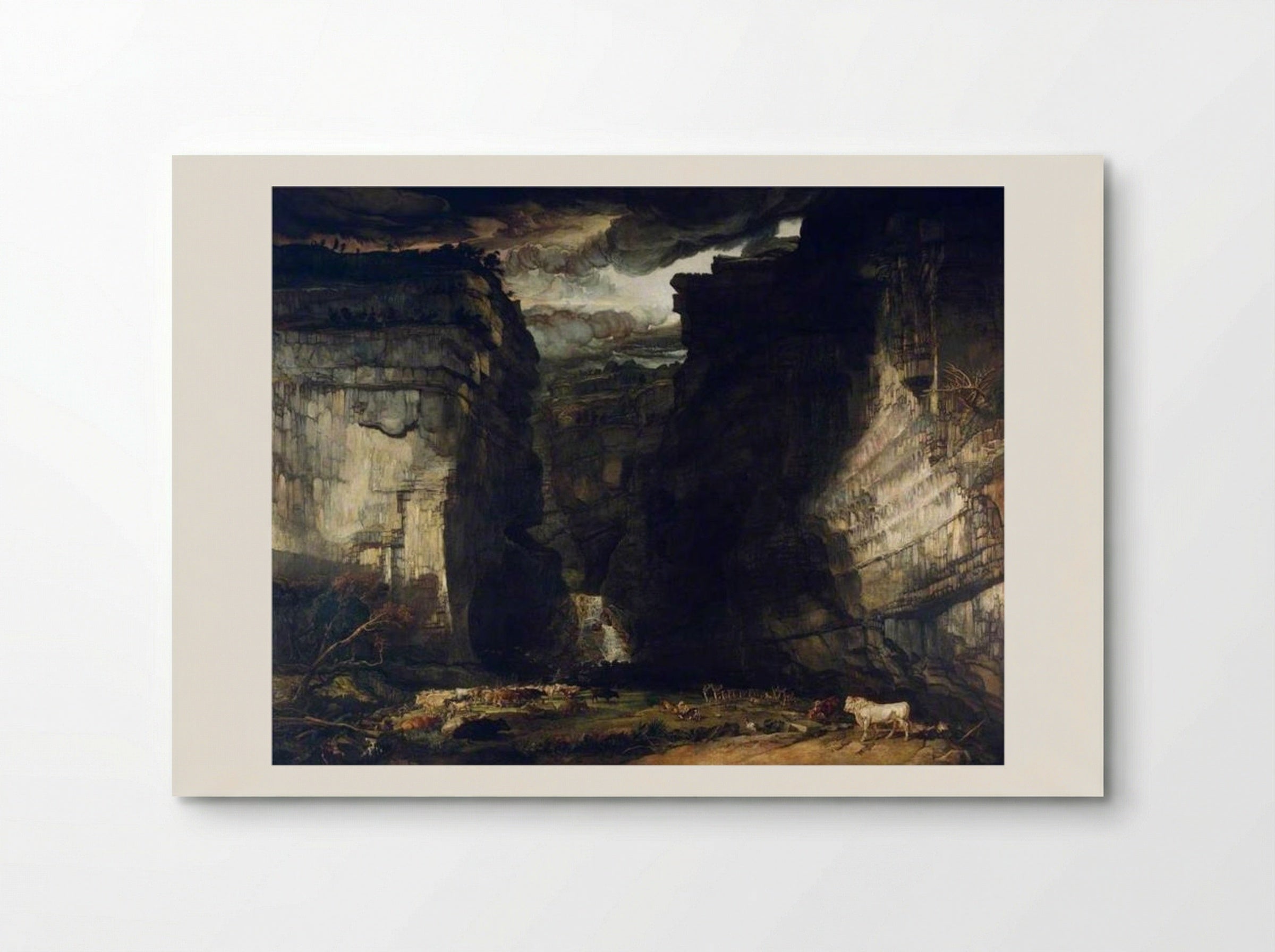 Gordale Scar - James Ward - Poster