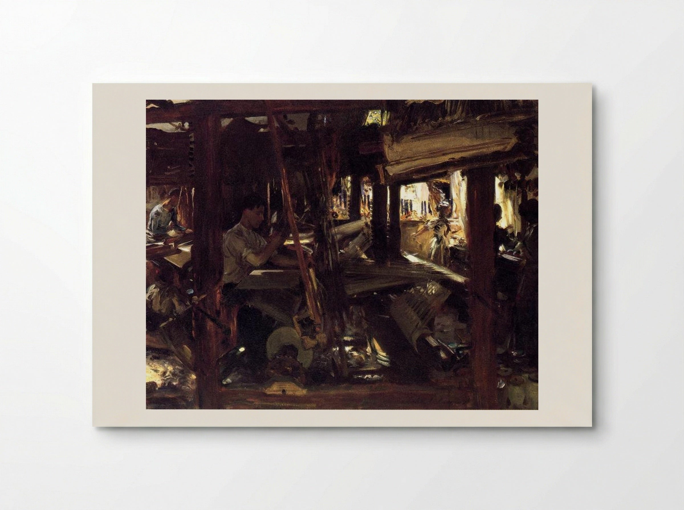 Granada. The Weavers - John Singer Sargent - Poster