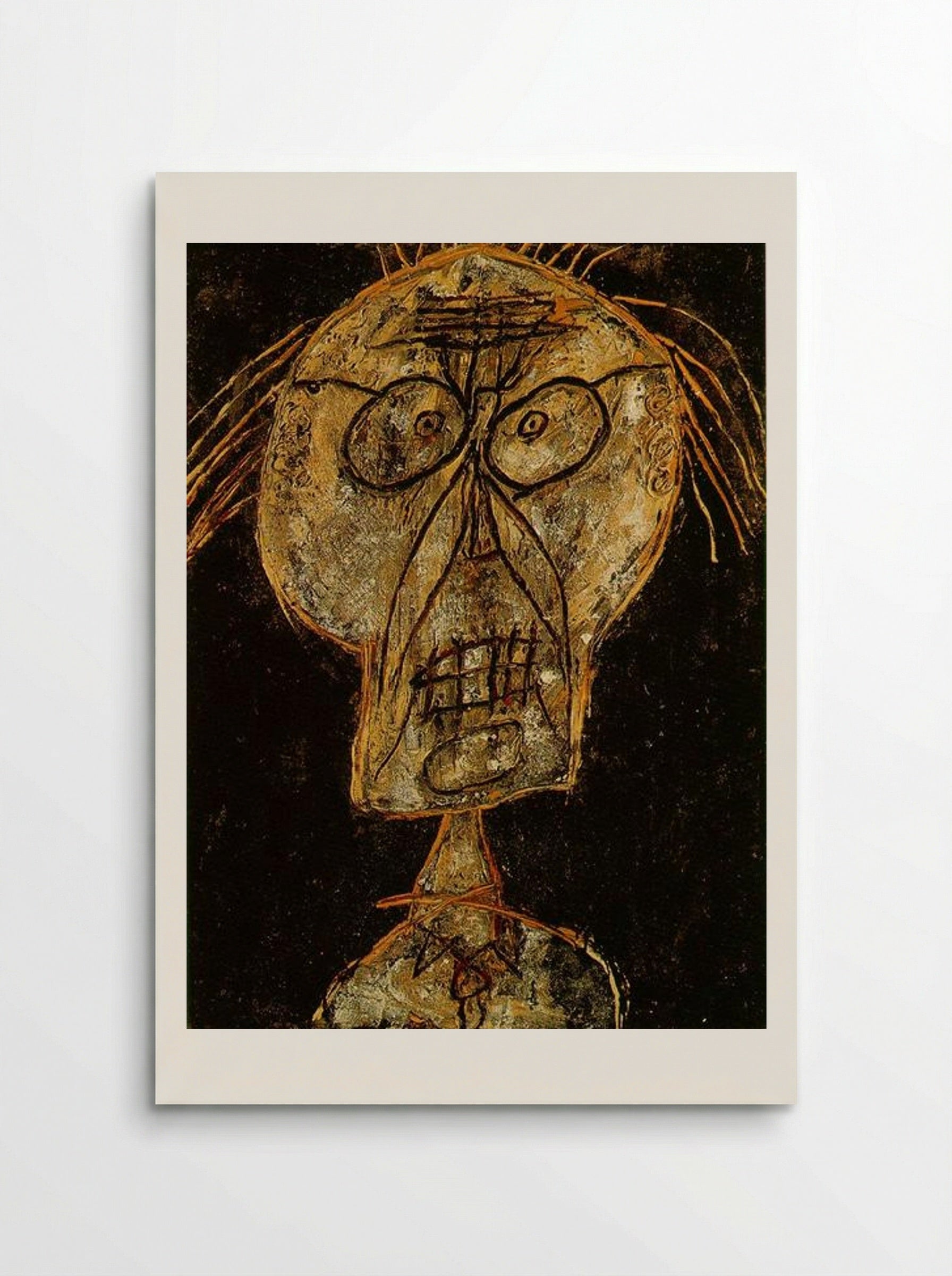 Grand Maitre of the Outsider - Jean Dubuffet - Poster