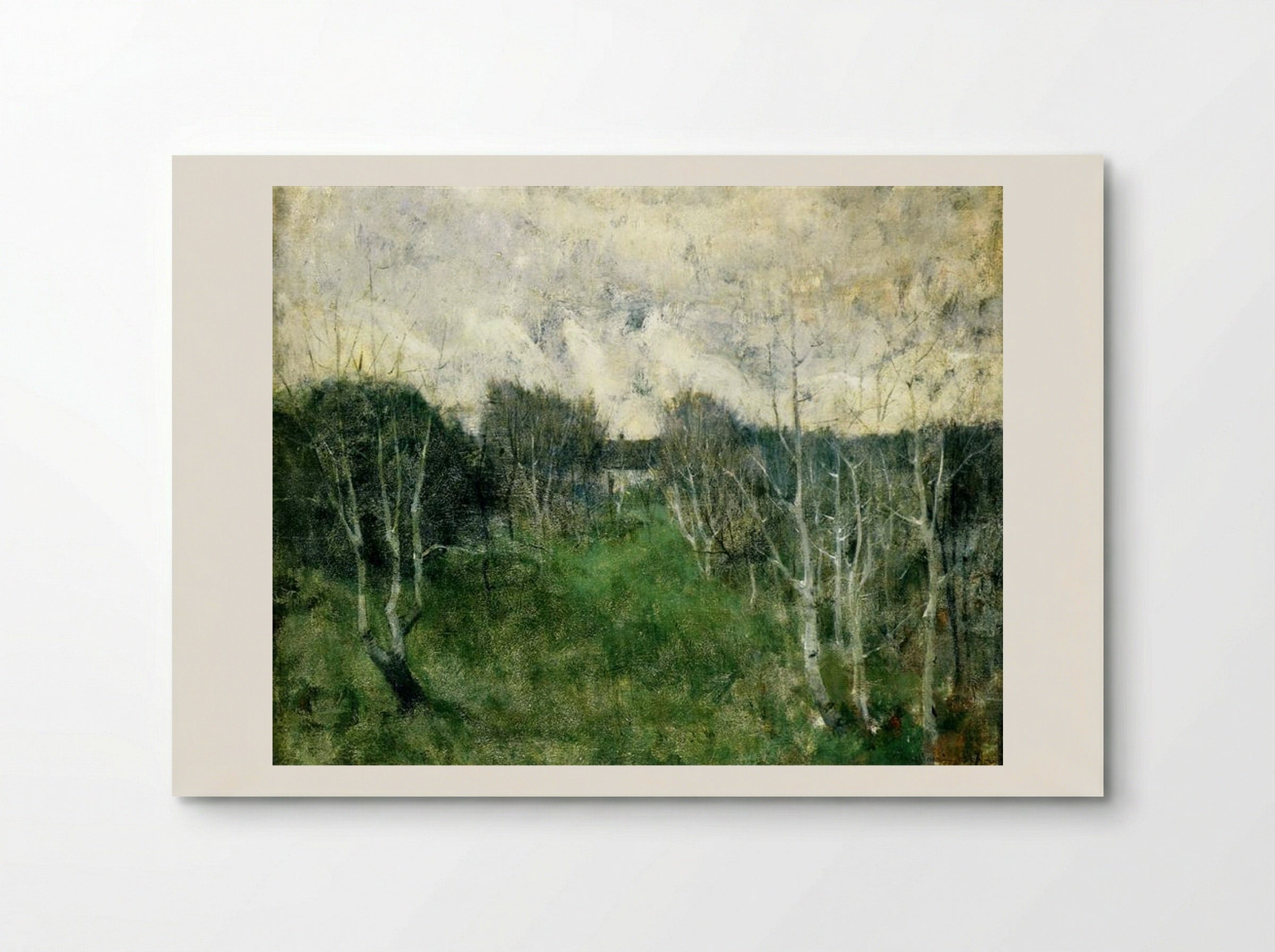 Gray Day - John Henry Twachtman - Poster