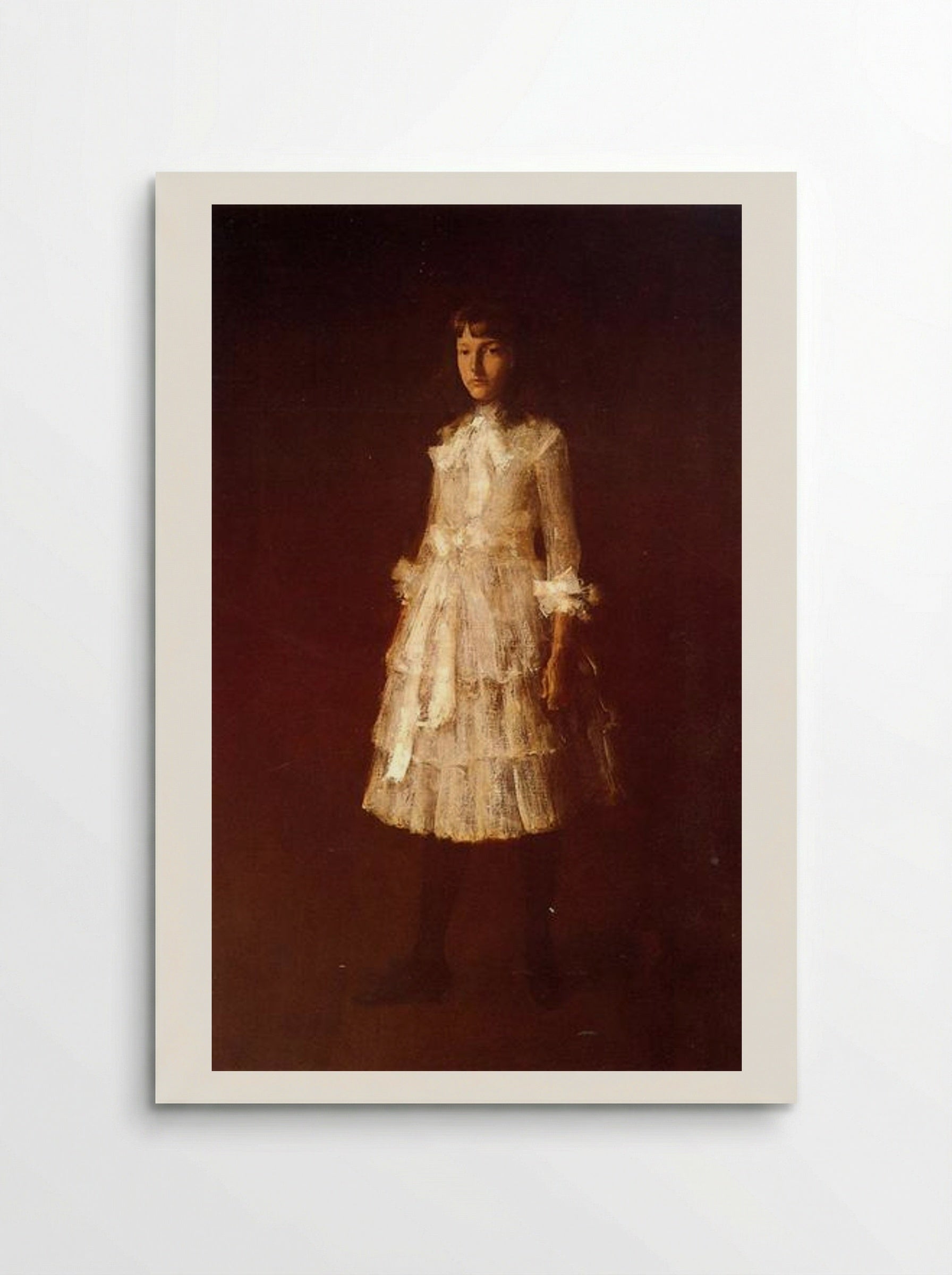 Hattie - William Merritt Chase - Poster