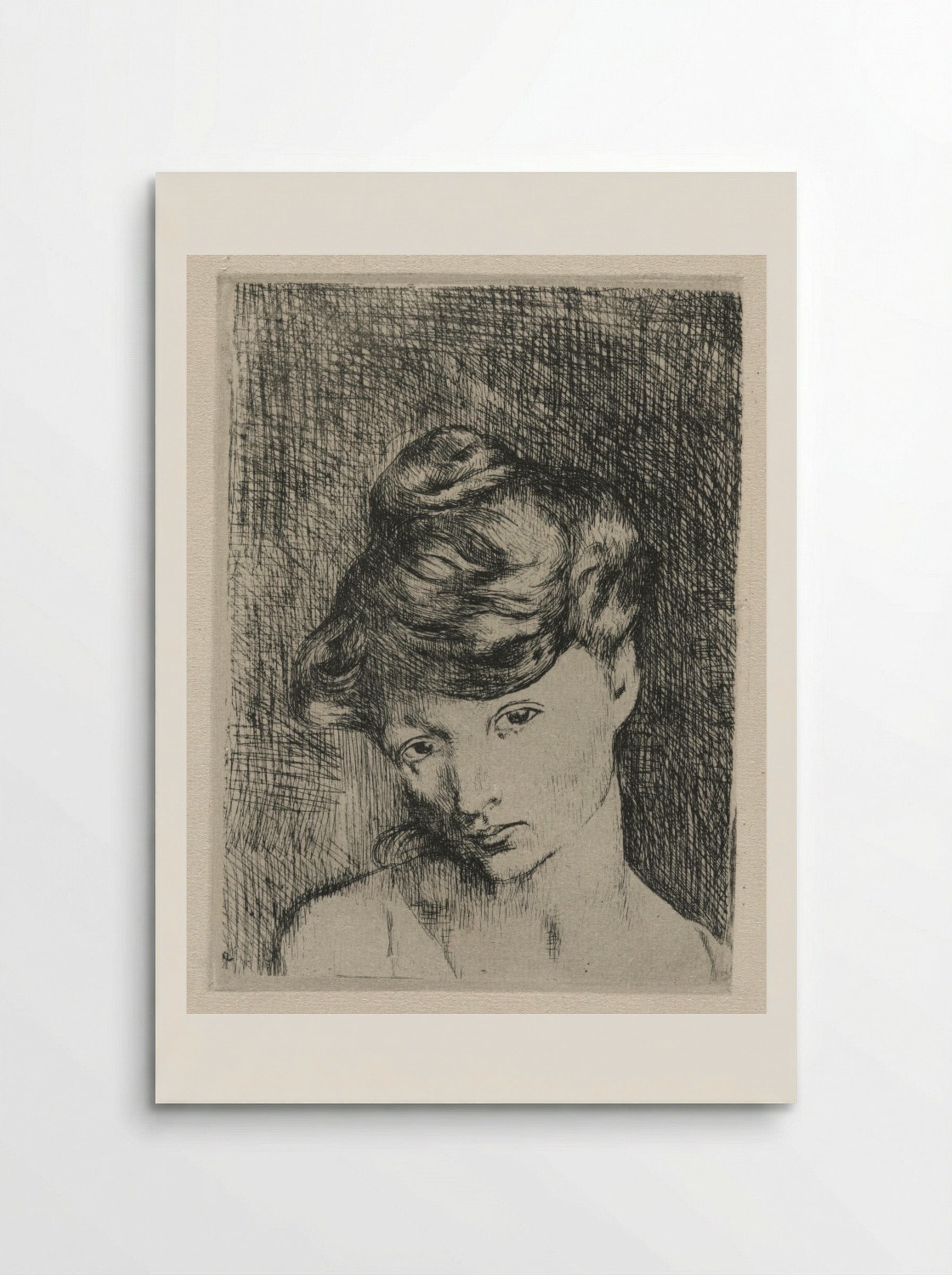 Head of a Woman: Madeleine - Pablo Picasso - Poster