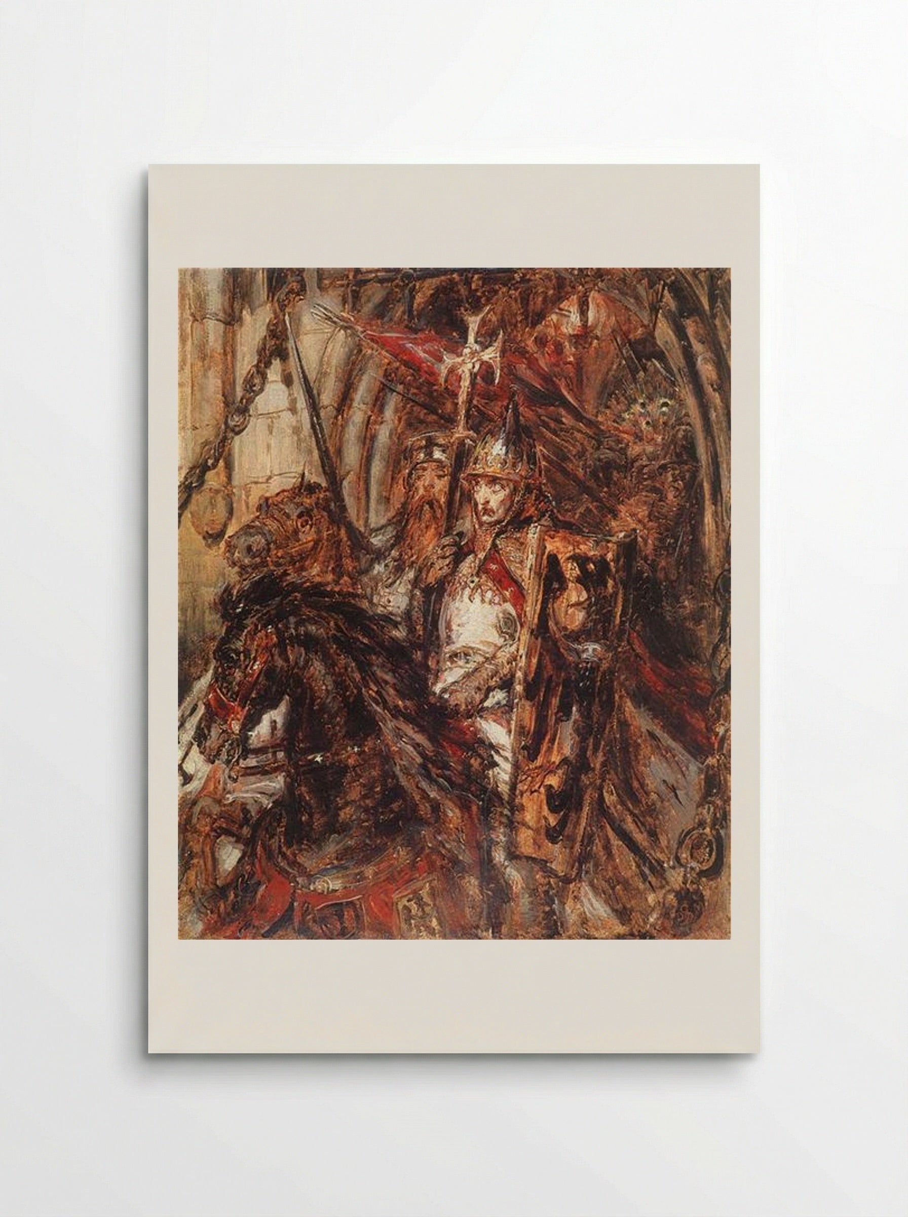 Henryk Pobozny - Jan Matejko - Poster