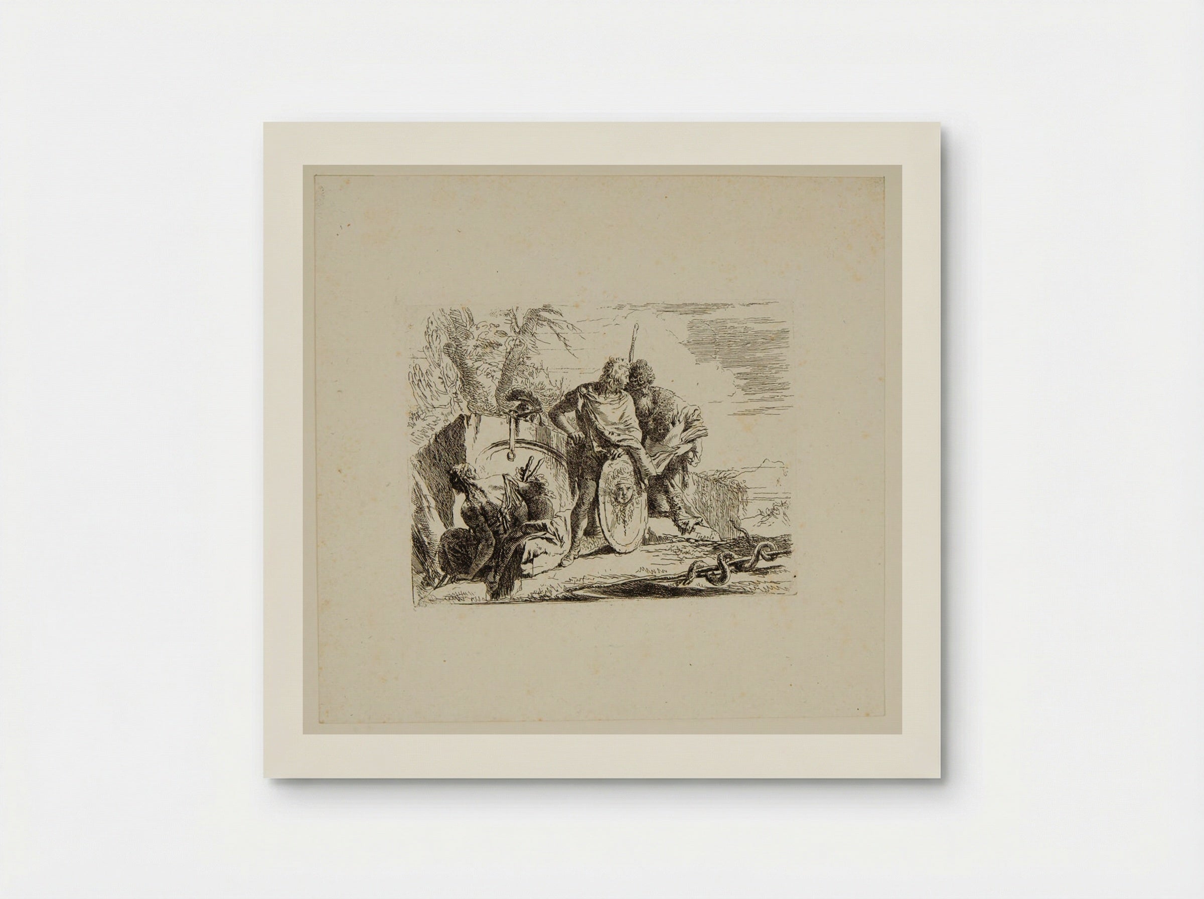 Horoscope of the Young Soldier - Giovanni Battista Tiepolo - Poster