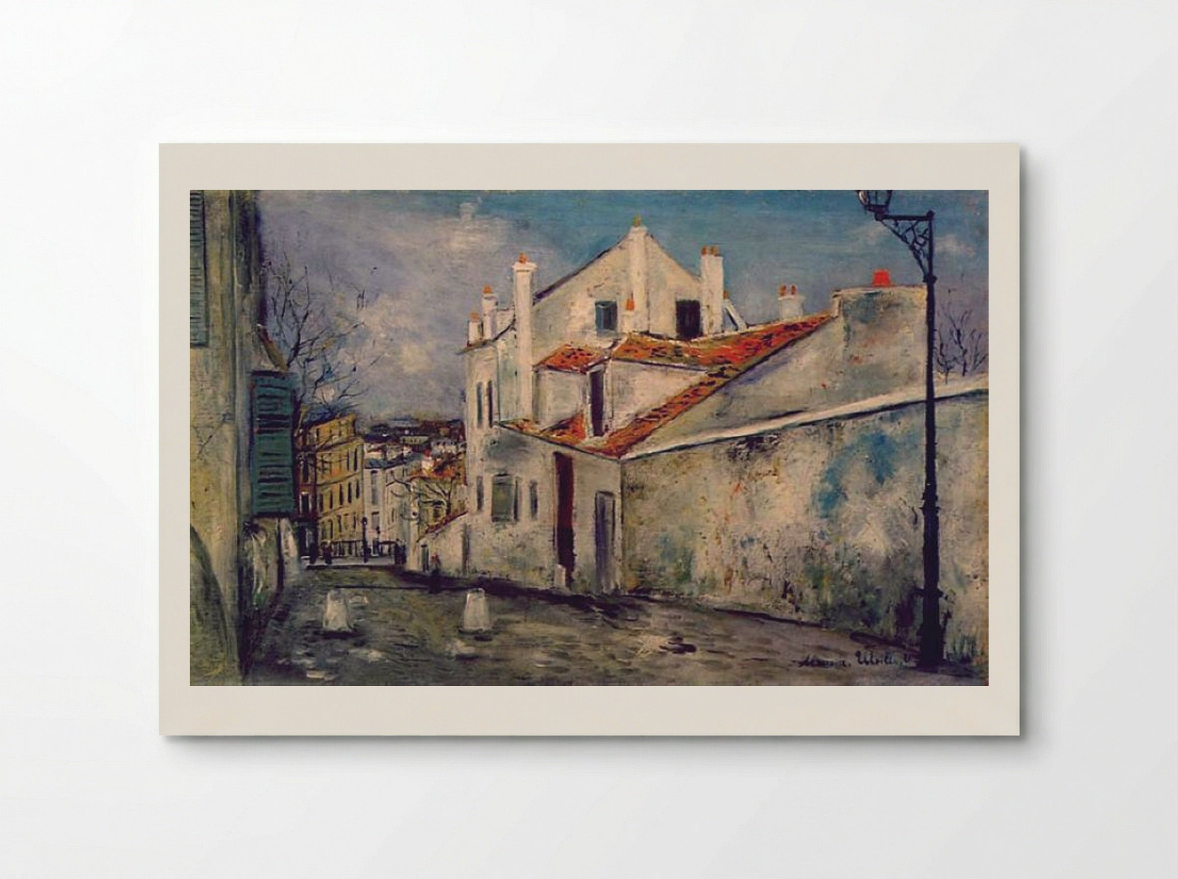 House of Mimi Pinson - Maurice Utrillo - Poster