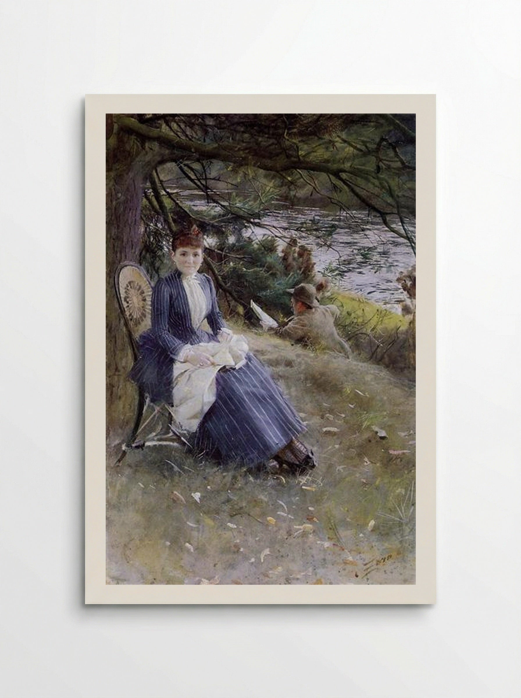 In Scotland (Mrs. Symons) - Anders Zorn - Poster