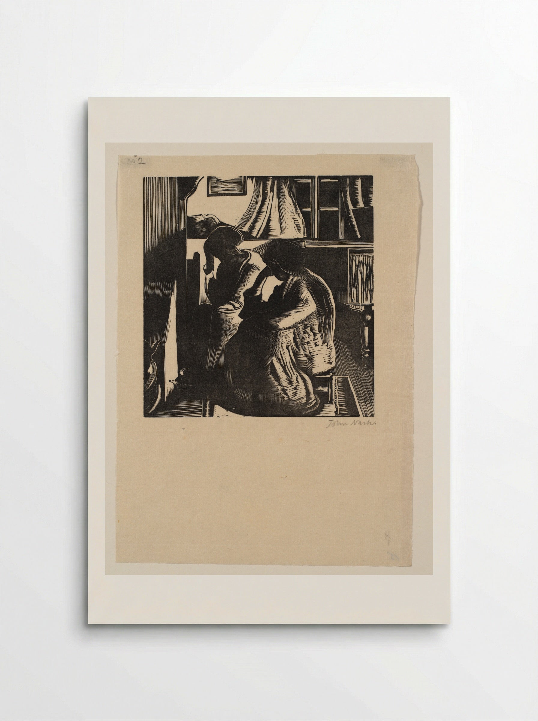 Interior with Figures - John Nash - Poster