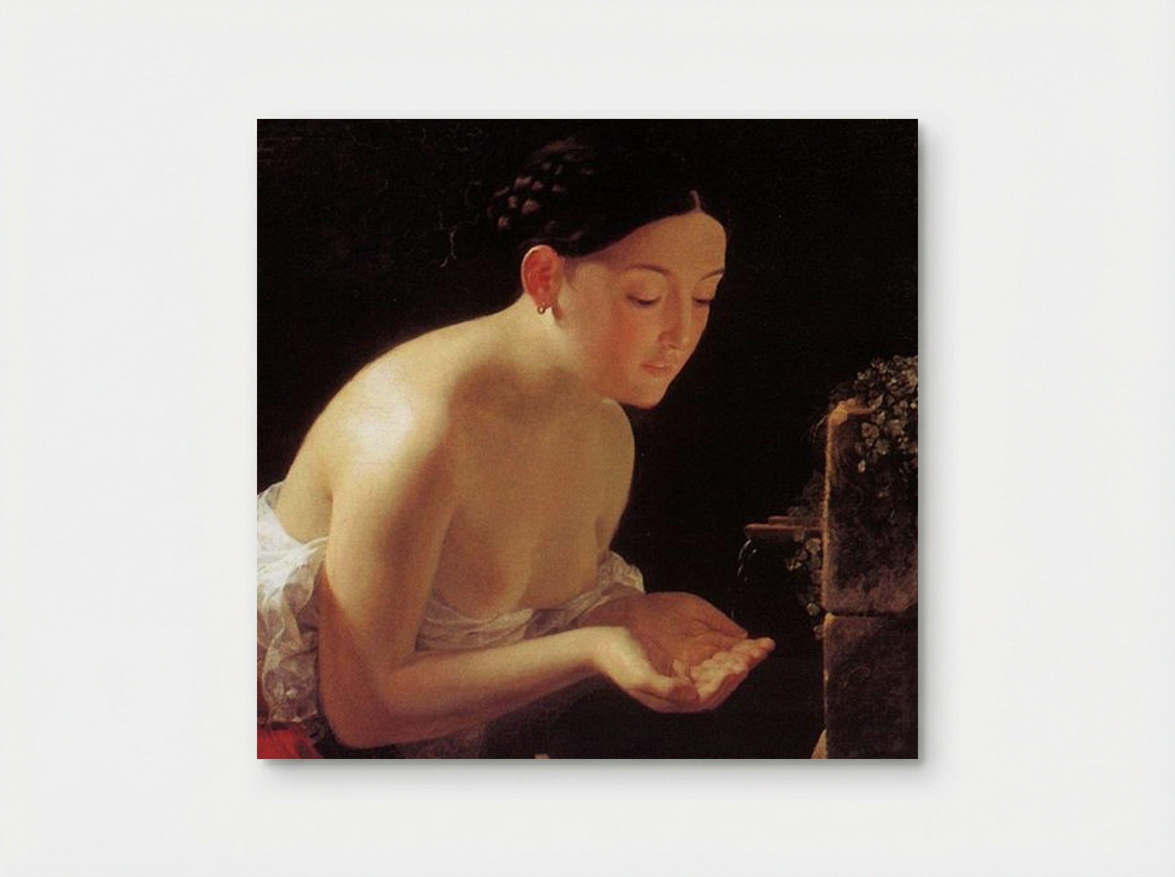 Italian Morning - Karl Bryullov - Poster