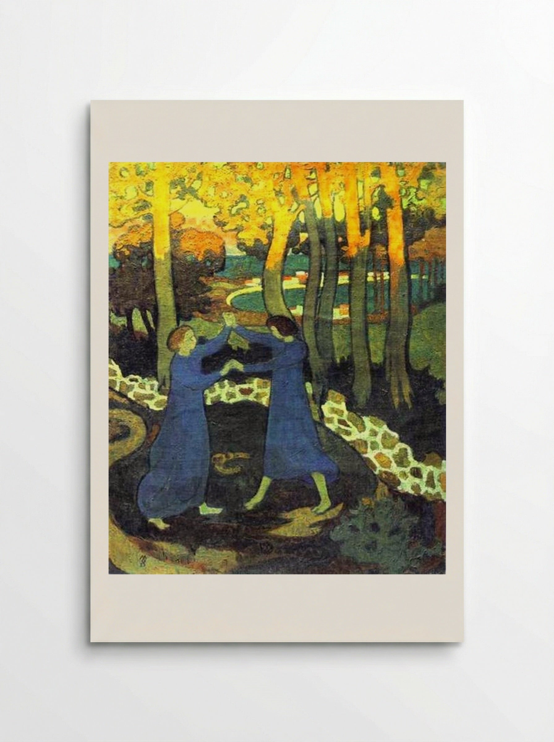 Jacob's Battle with the Angel - Maurice Denis - Poster
