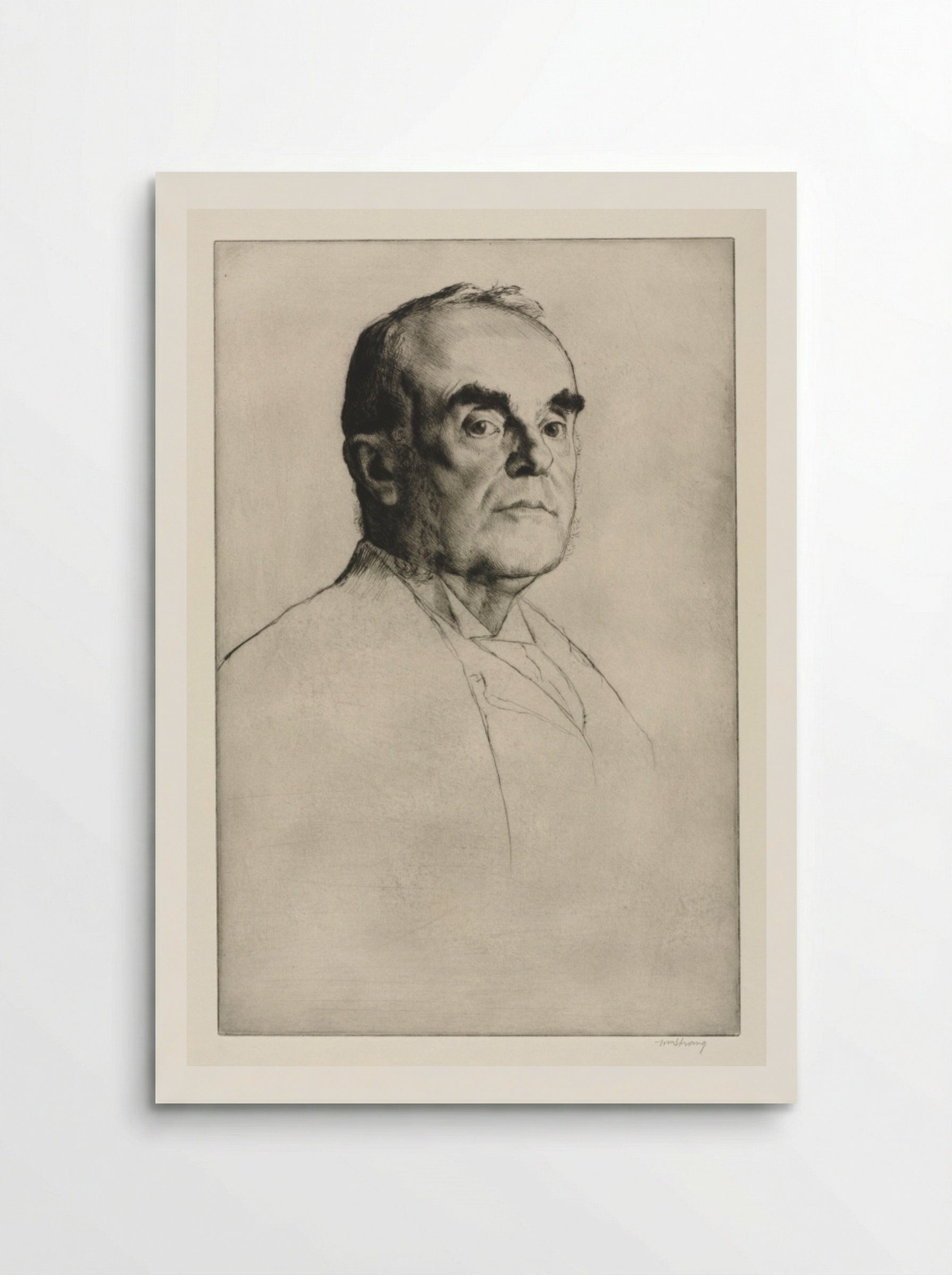James E. Christie - William Strang - Poster