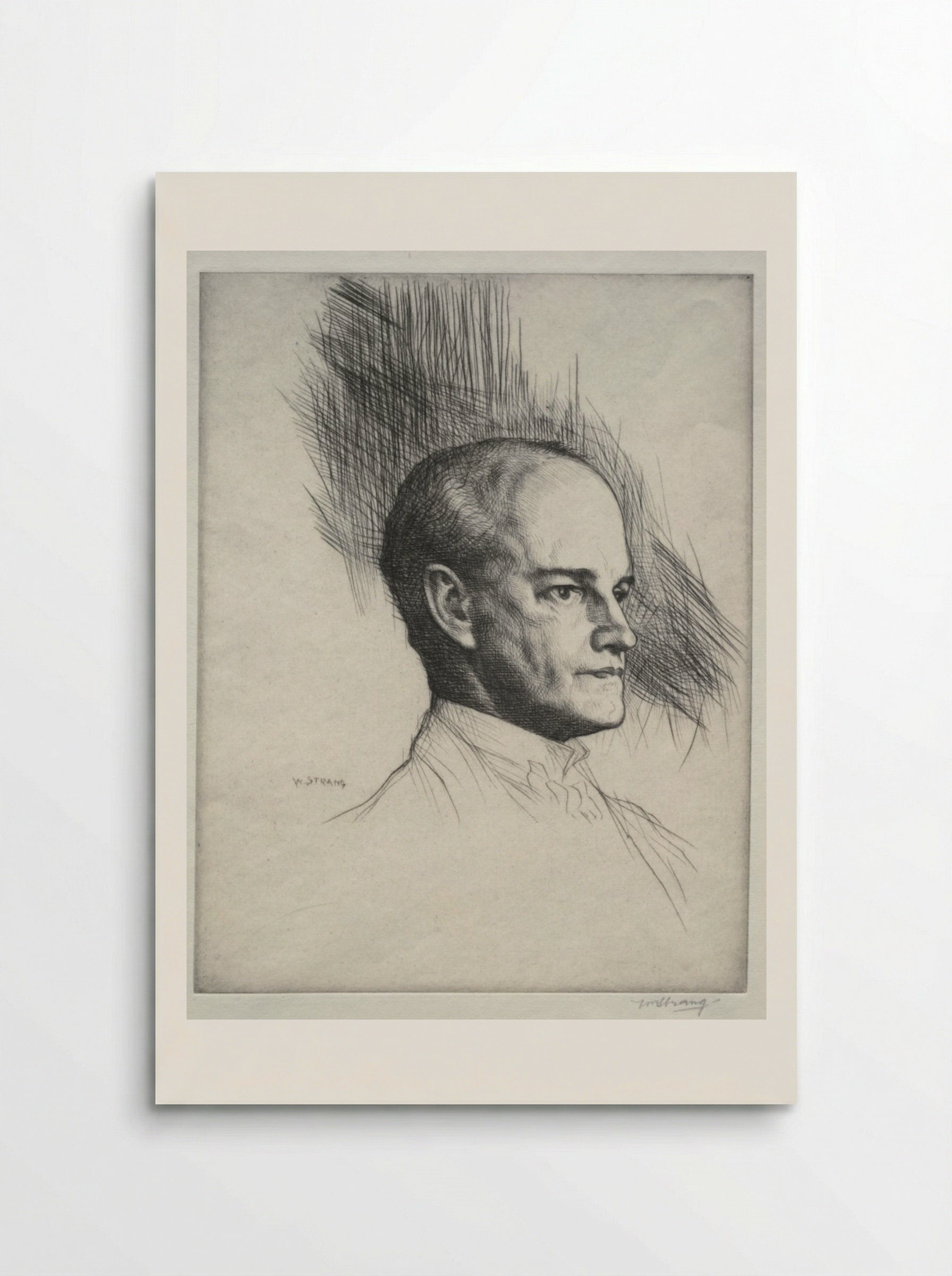 John Galsworthy - William Strang - Poster