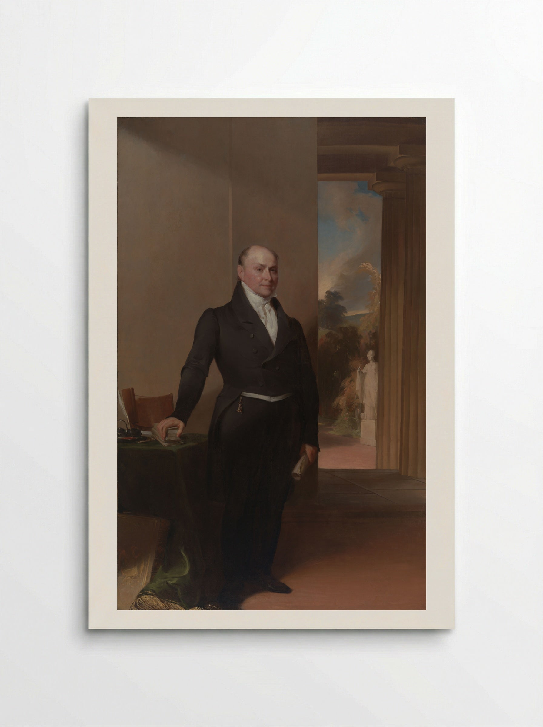 John Quincy Adams - Gilbert Stuart - Poster