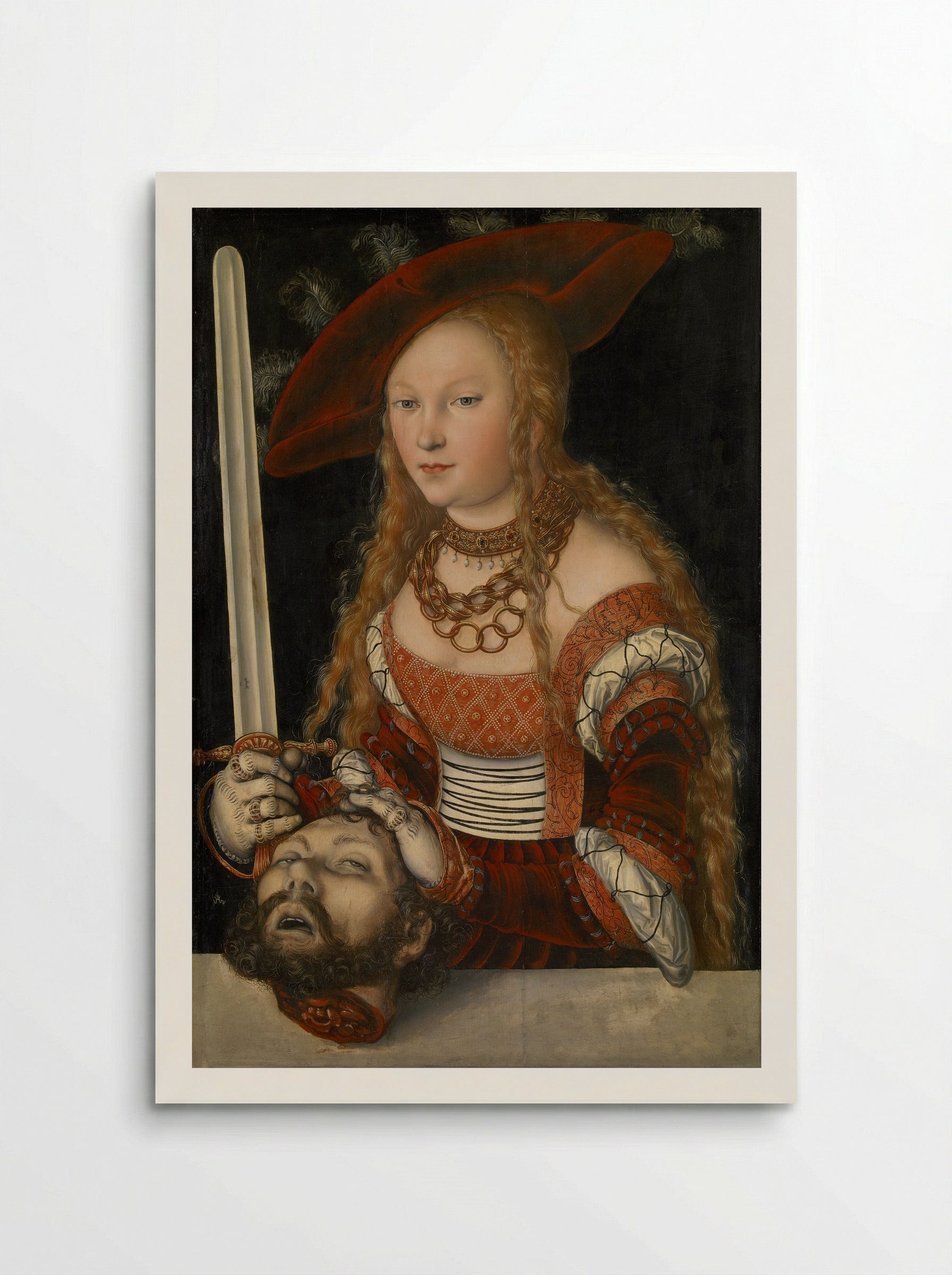 Judith with the Head of Holofernes - Lucas Cranach the Elder - Poster