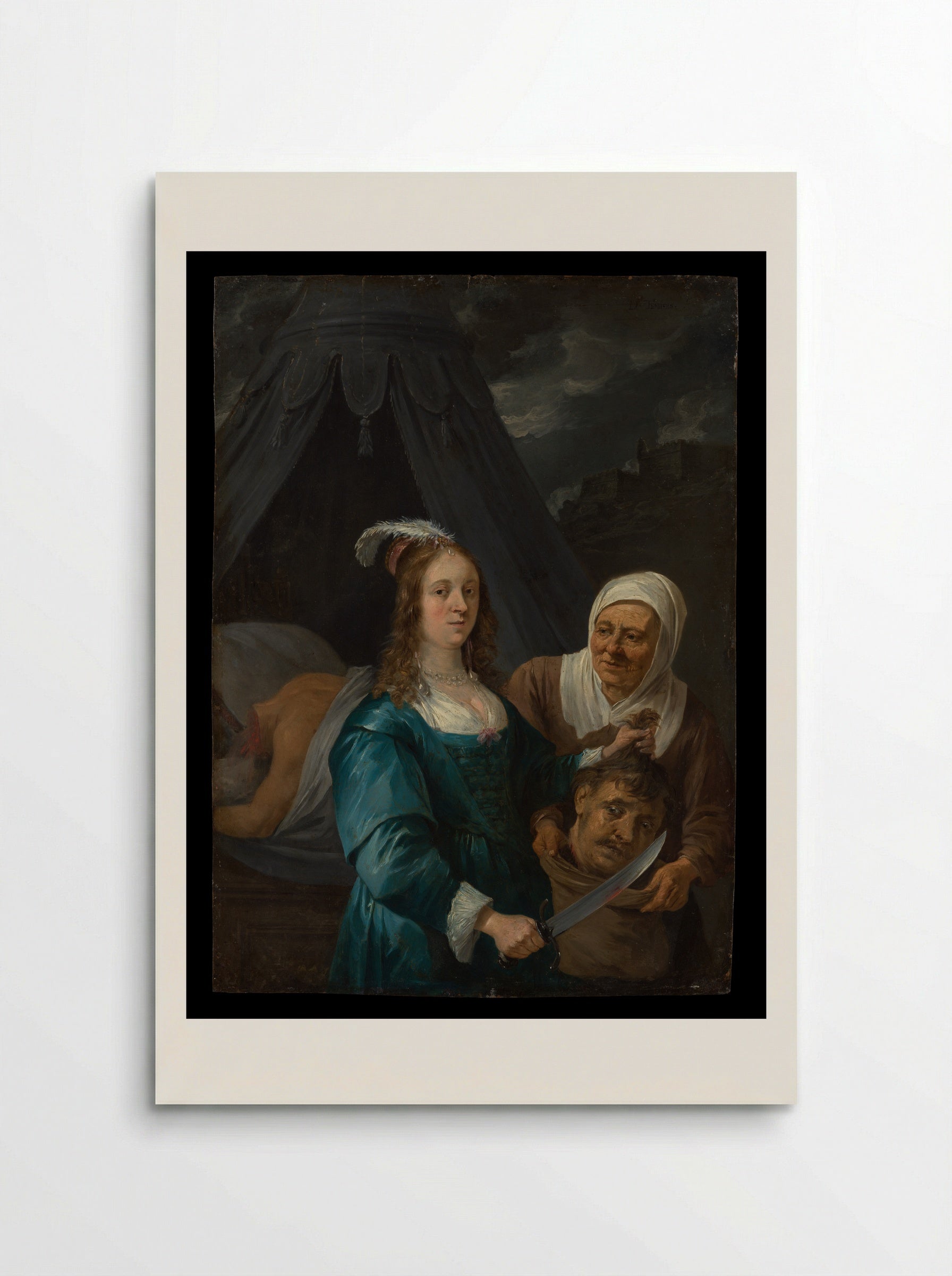 Judith with the Head of Holofernes - David Teniers the Younger - Poster