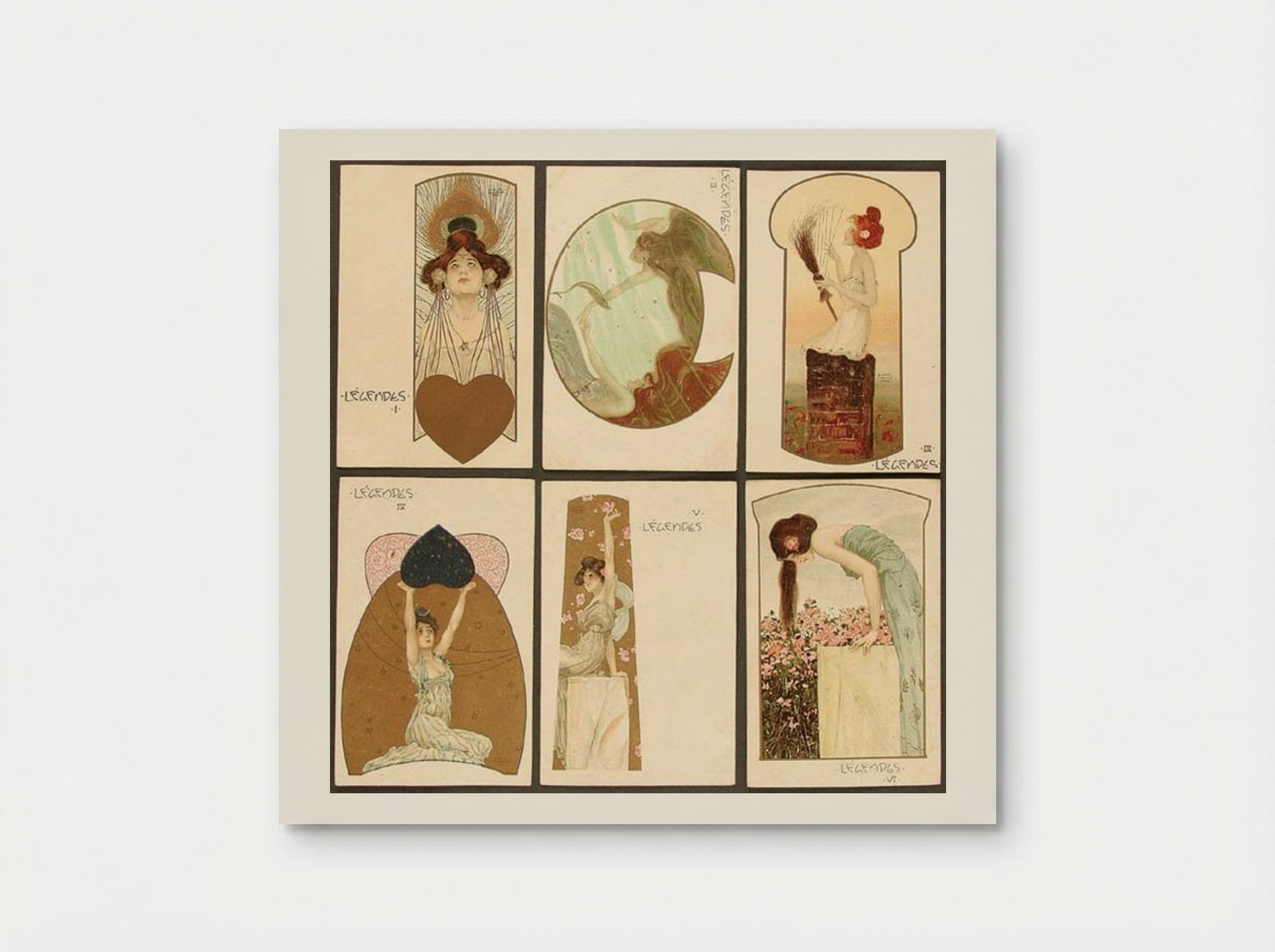 Légendes - Raphael Kirchner - Poster
