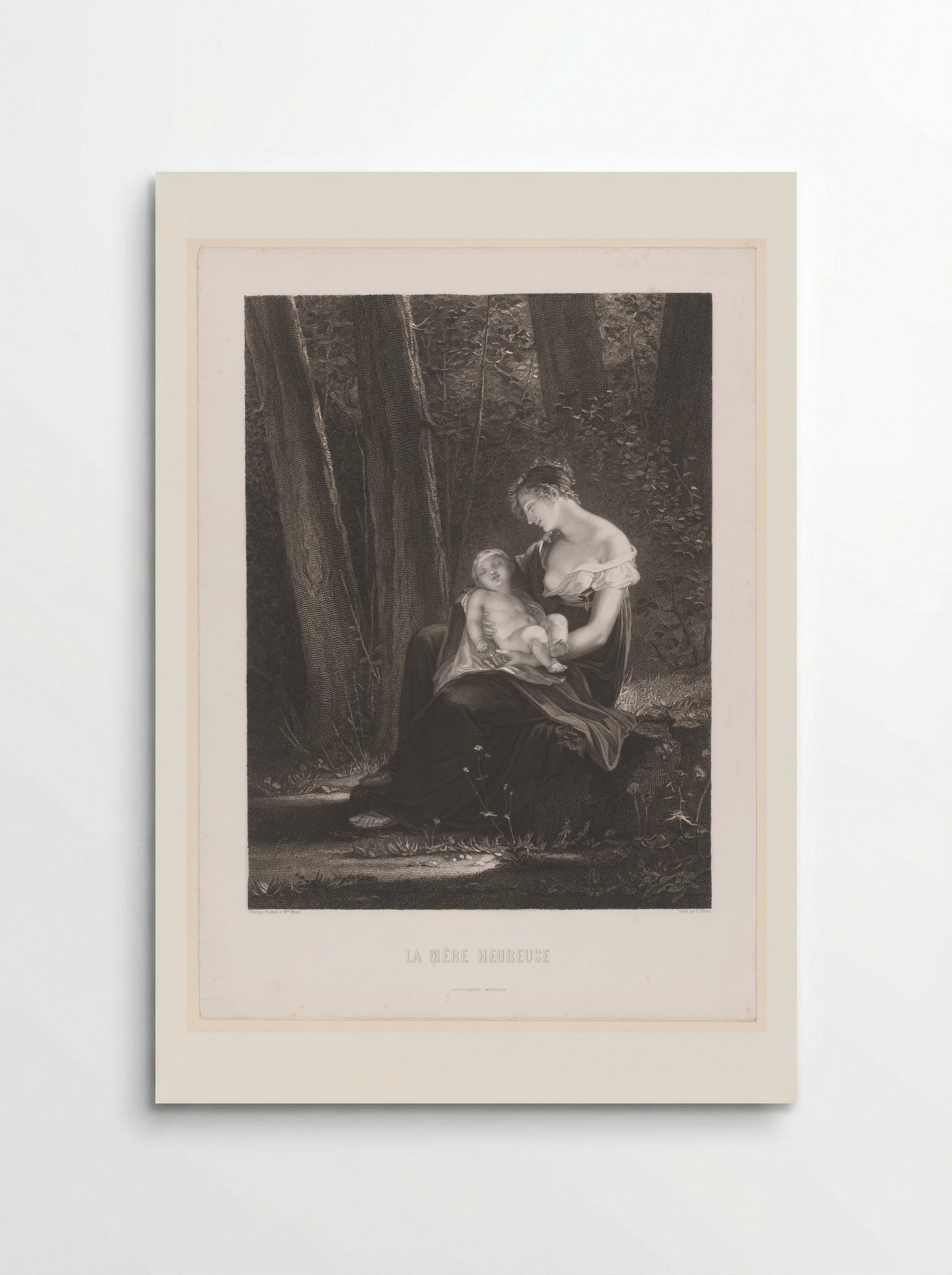 La Mère Heureuse - Alexis François Girard - Poster