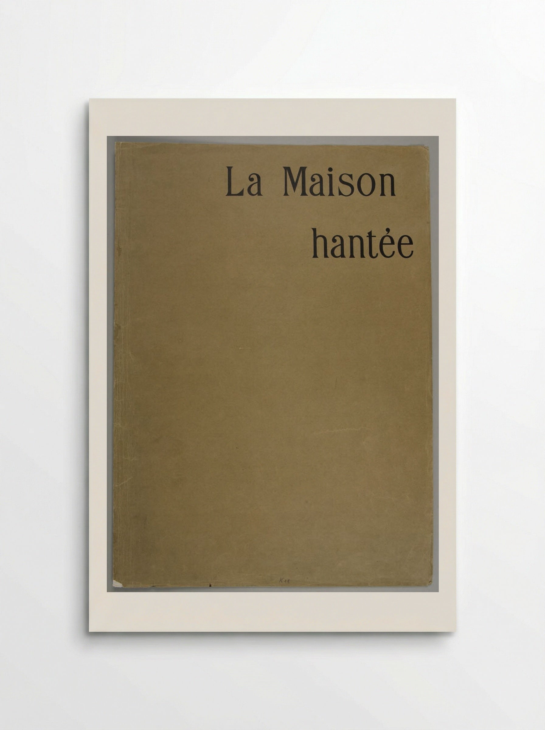 La Maison hantée - Odilon Redon - Poster