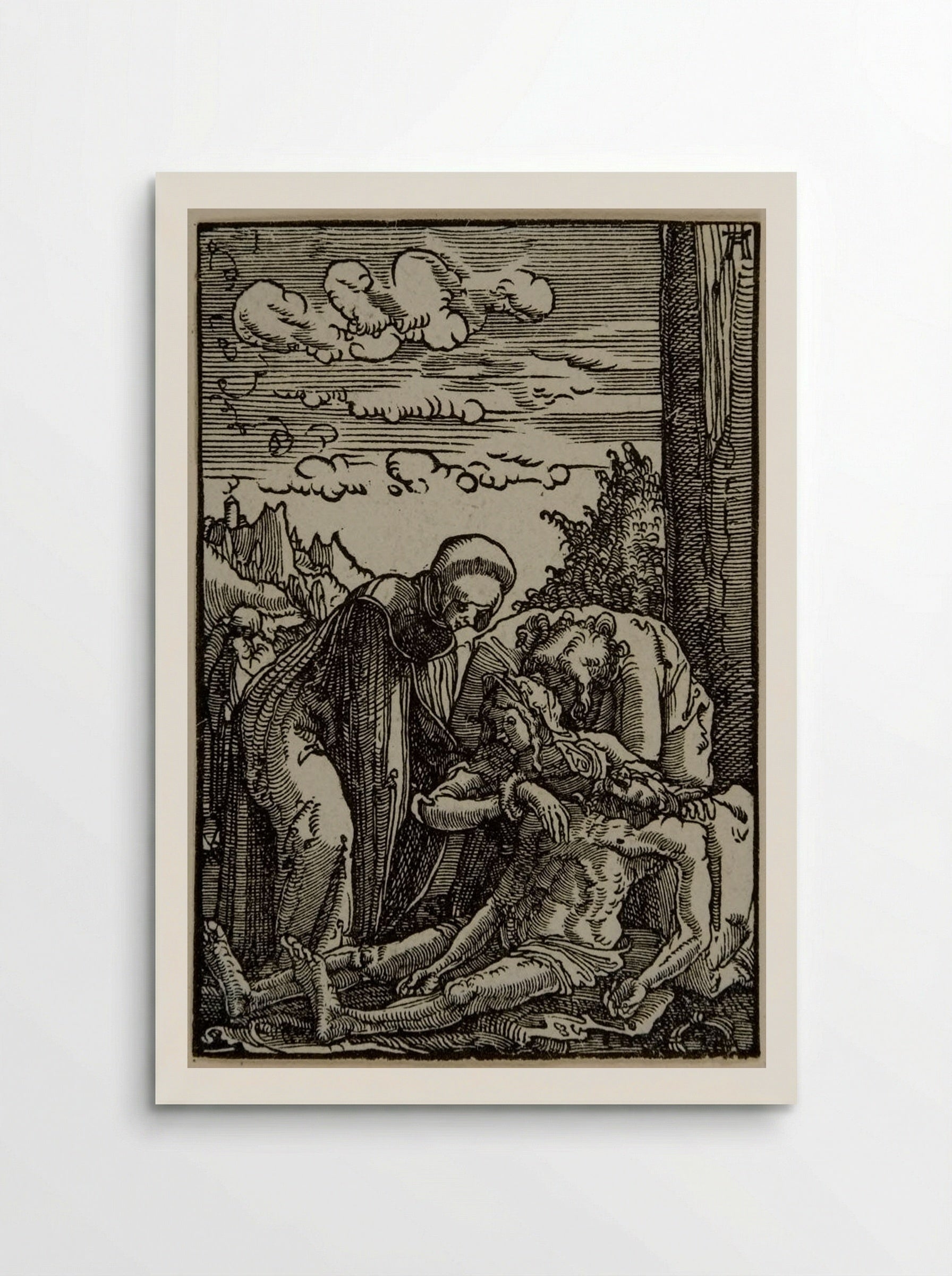 Lamentation - Albrecht Altdorfer - Poster