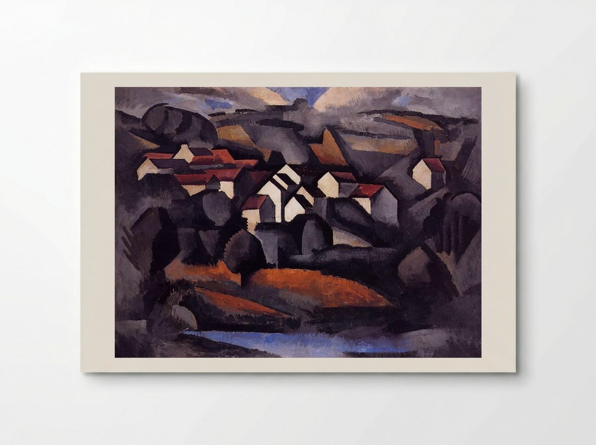 Landscape at Ferté-sous-Jouarre - Roger de La Fresnaye - Poster